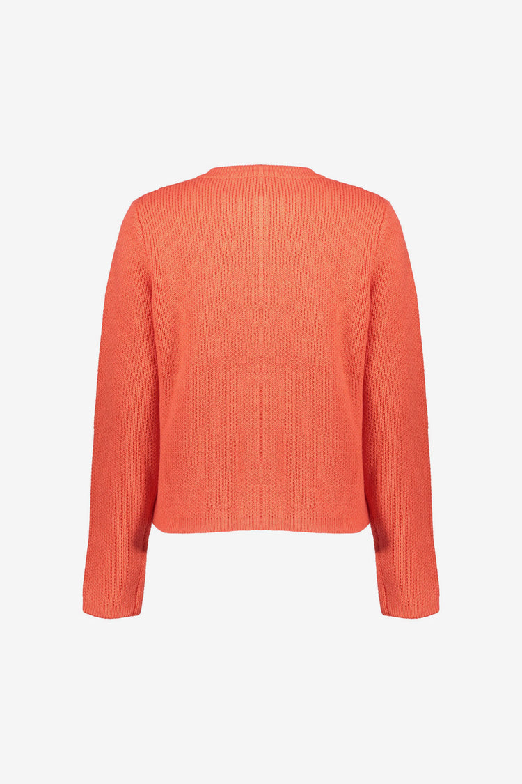 Geisha dames knit jasje met gouden knopen