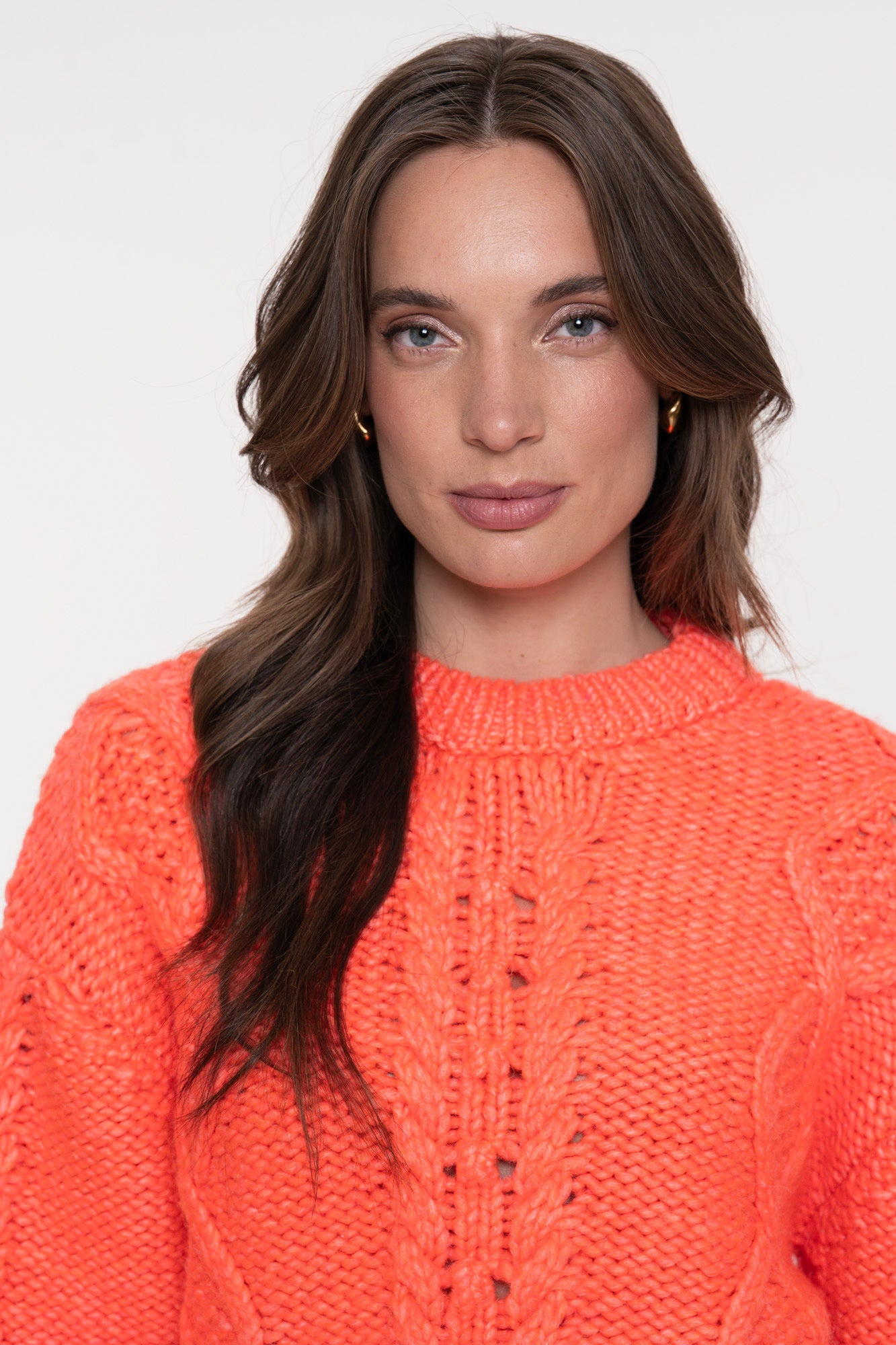 Geisha dames knitted kabeltrui