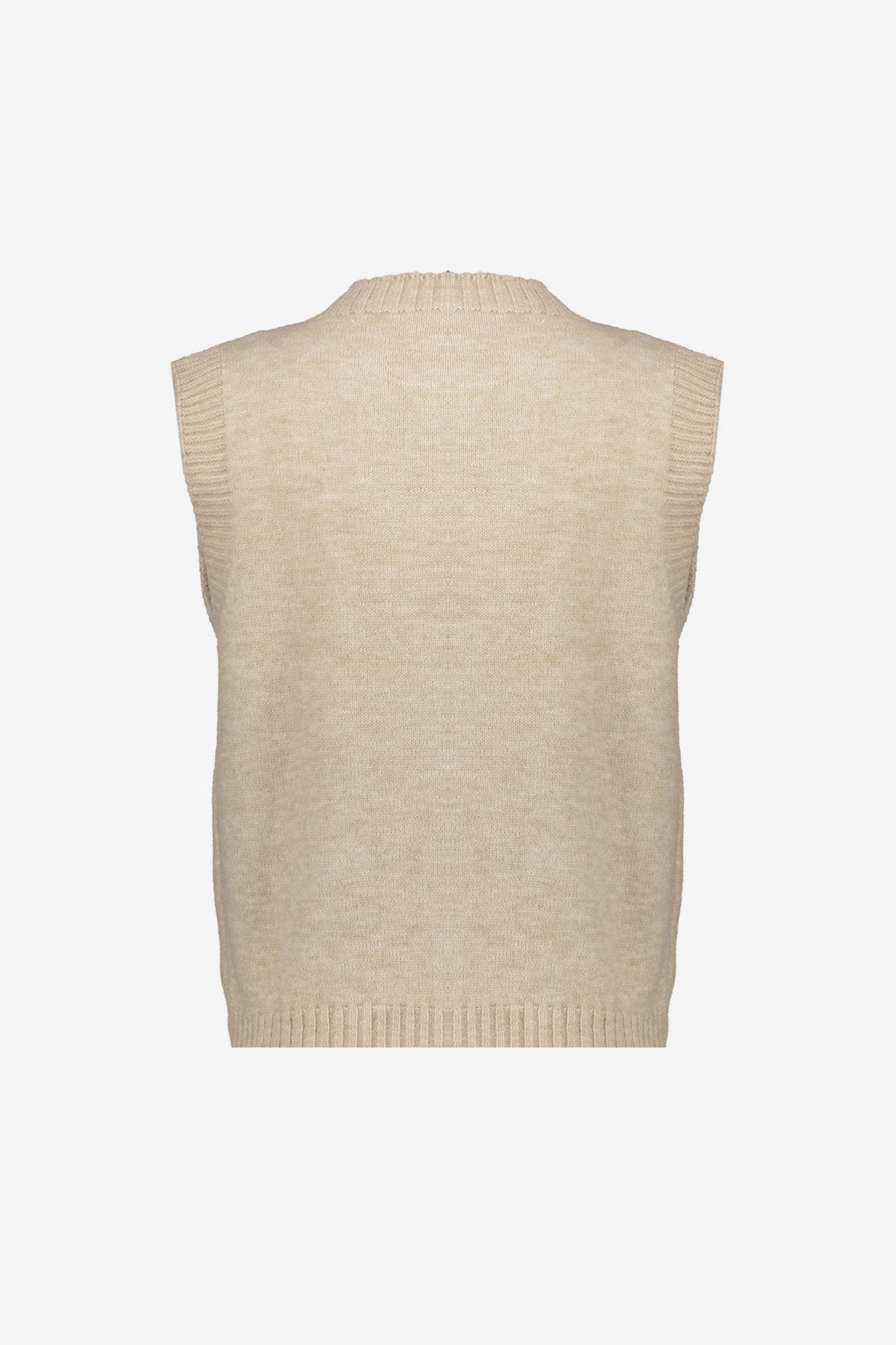 Geisha dames stijlvol knit gilet met utility details