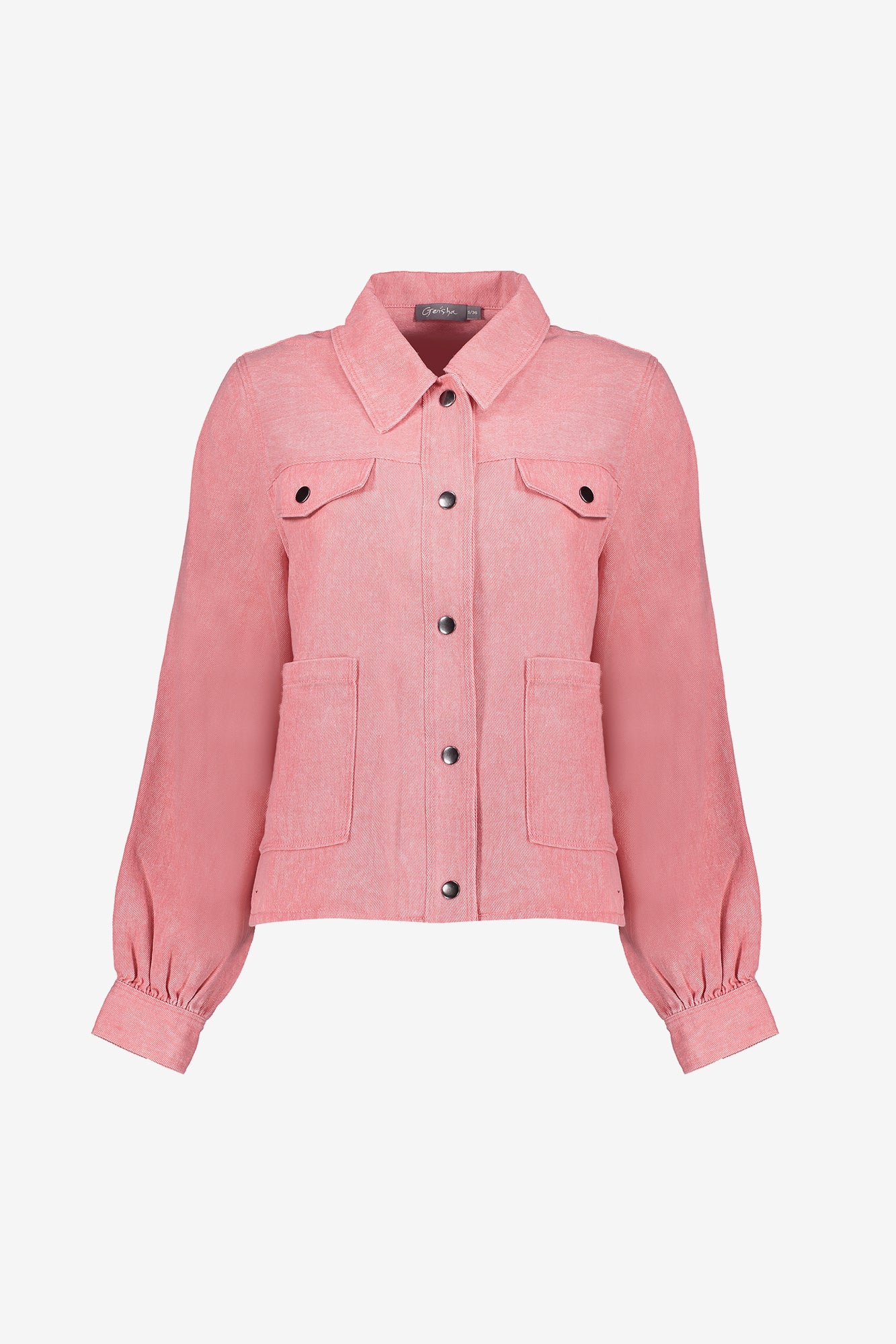 Geisha Fashion dames roze melange jasje