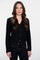 Geisha dames boucle vest met sierlijke knopen