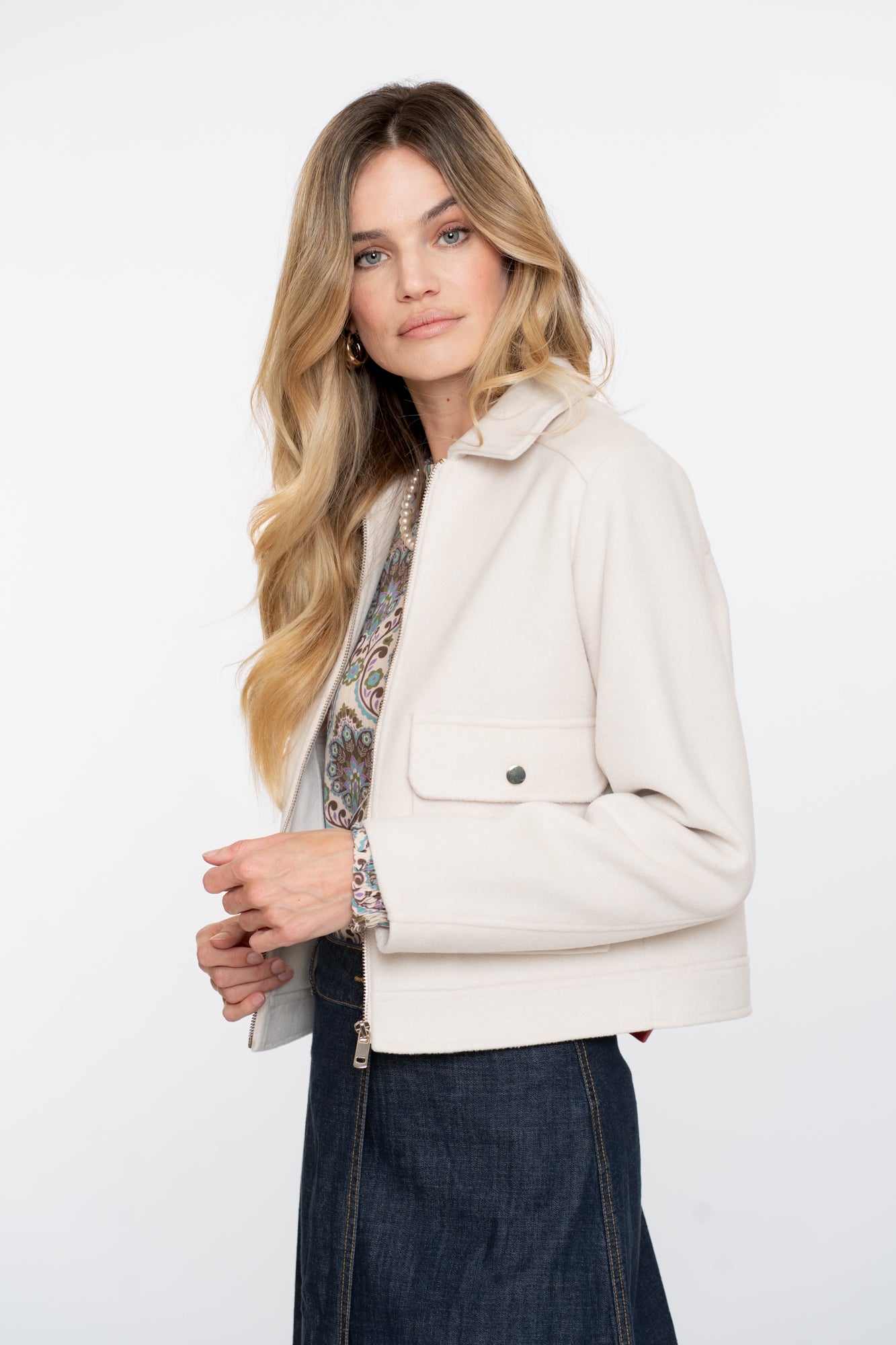 Geisha dames boxy jacket