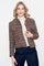 Geisha dames multi-color tweed jasje
