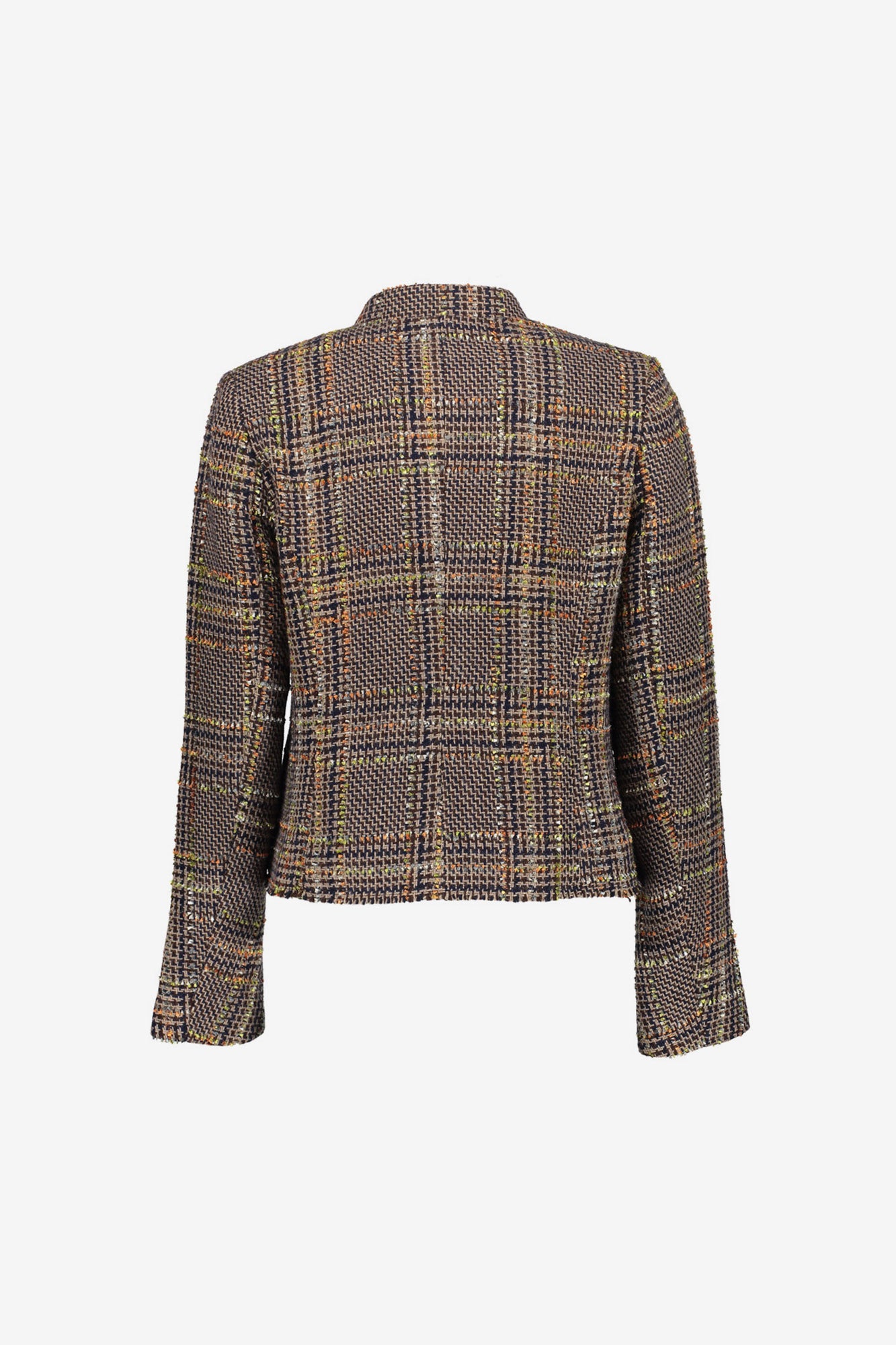 Geisha dames multi-color tweed jasje