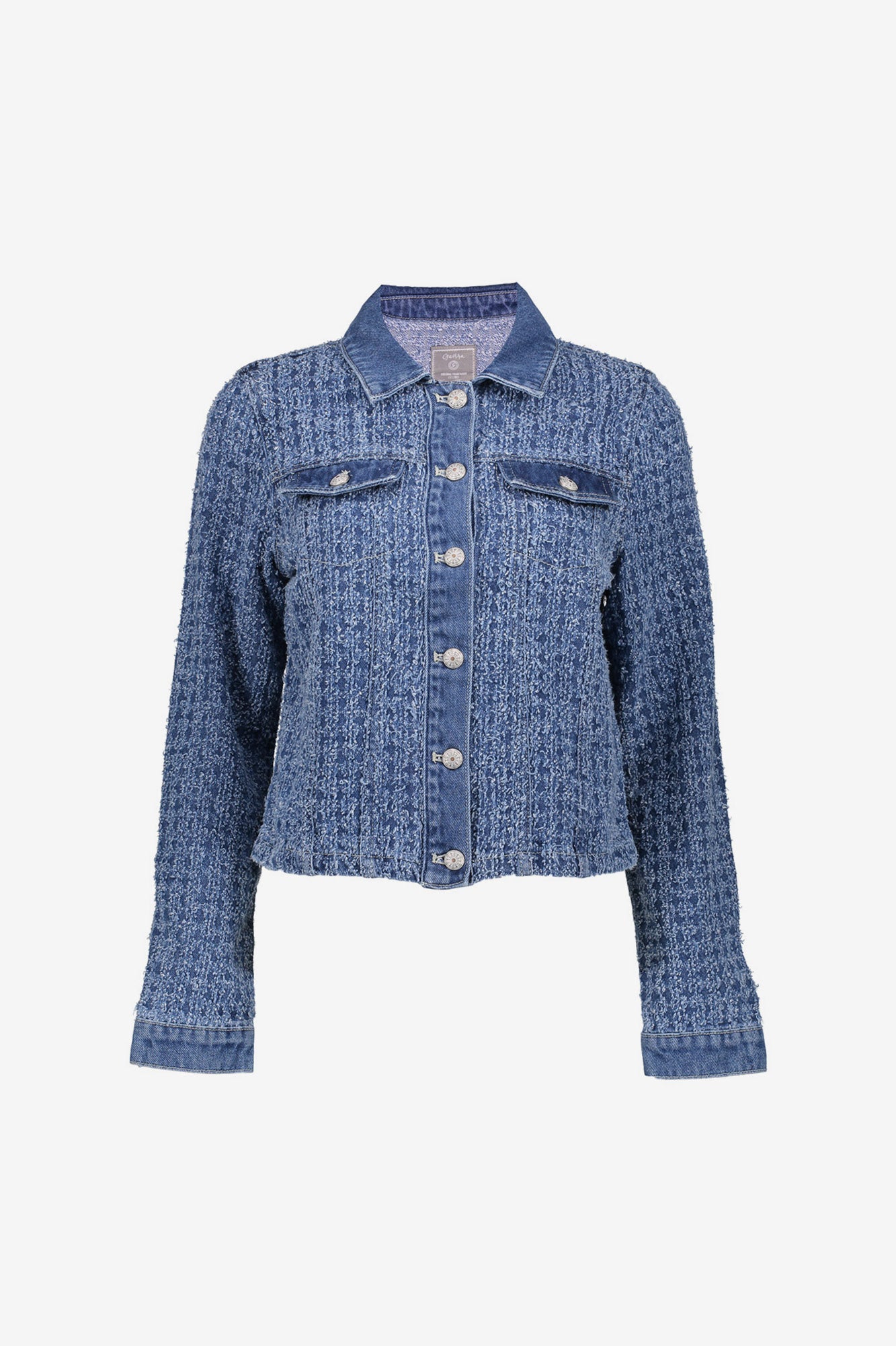 Geisha dames boucle denim jacket