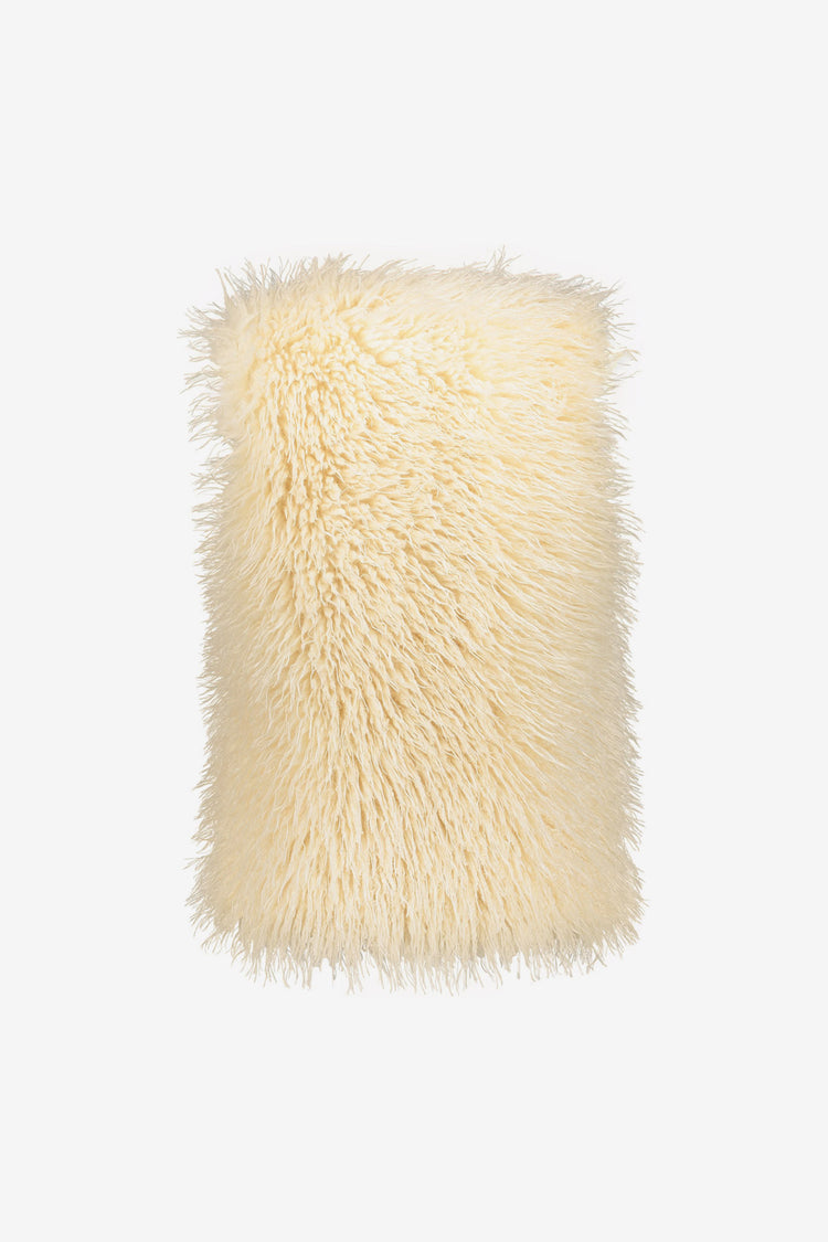 Geisha dames faux furry gilet