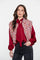 Geisha dames cropped gilet animal multicolor