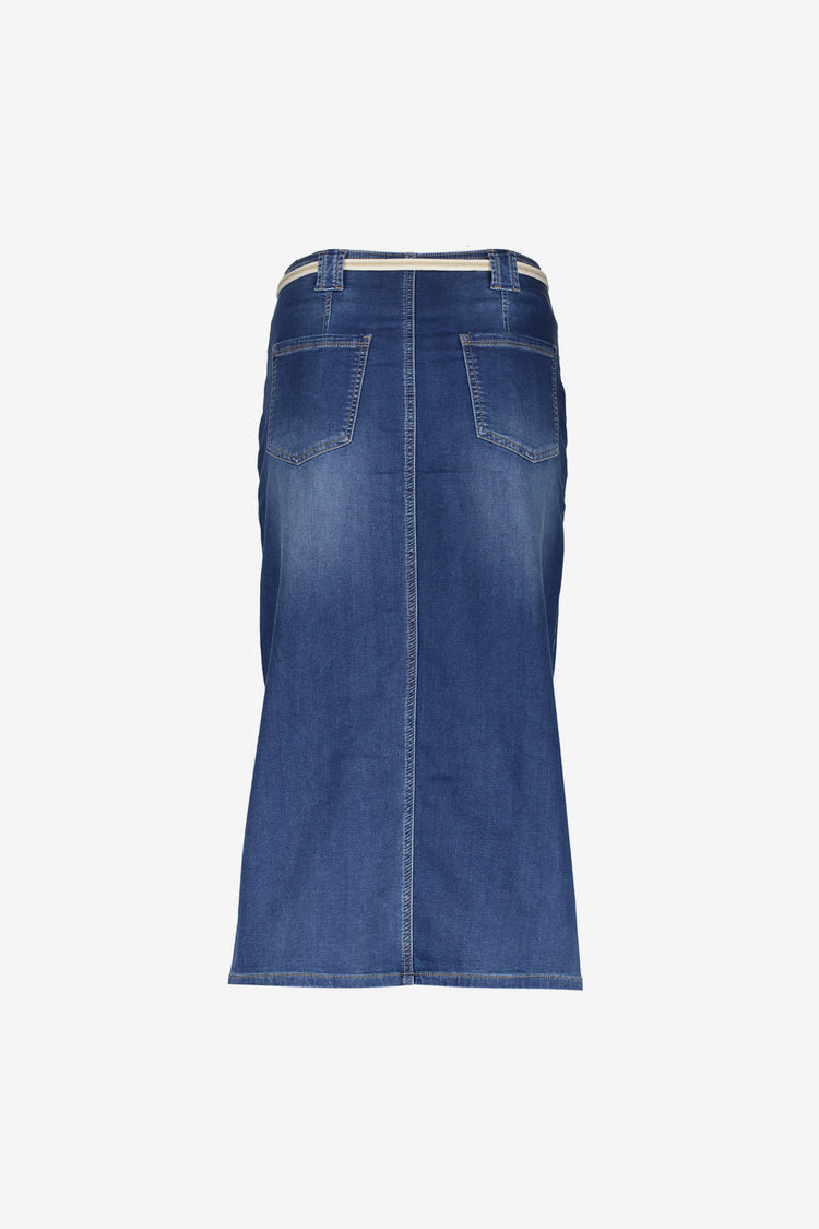 Geisha Fashion dames midi rok met split