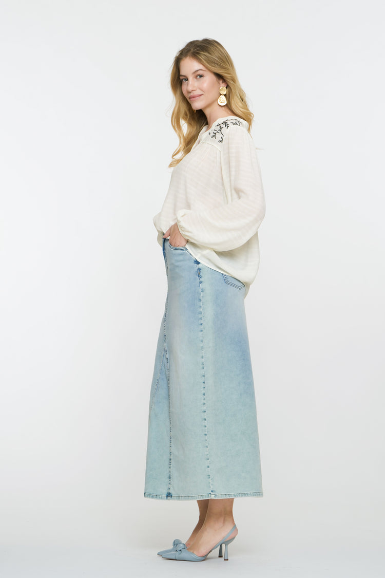 Geisha Fashion dames wijde midi rok