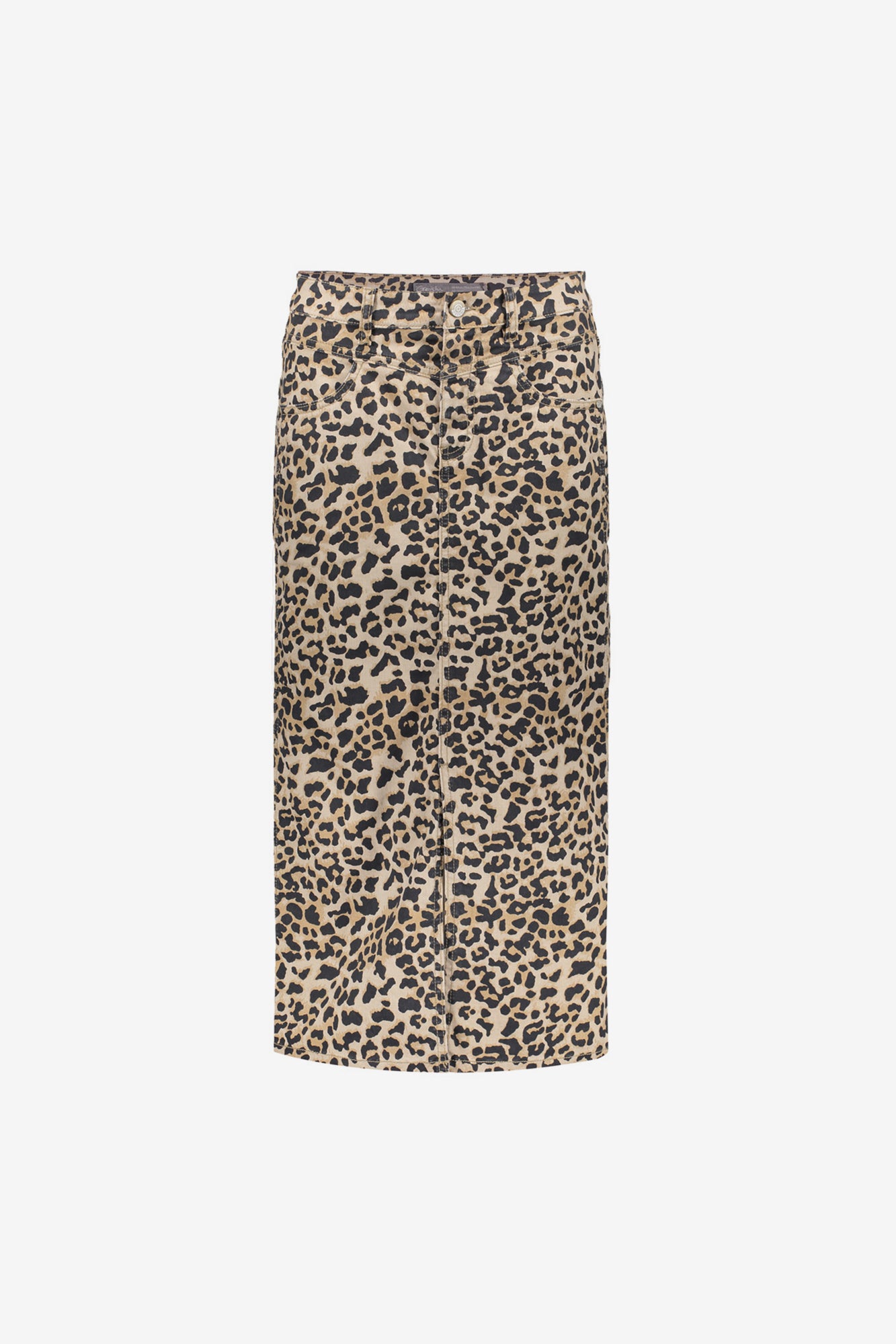 Geisha Fashion dames luipaardrok met split