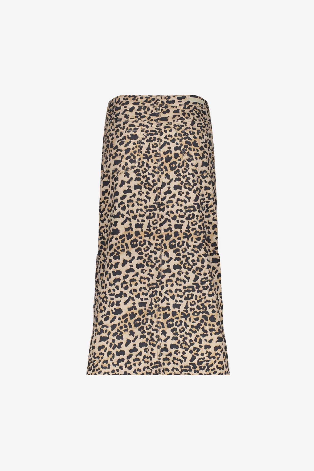 Geisha Fashion dames luipaardrok met split