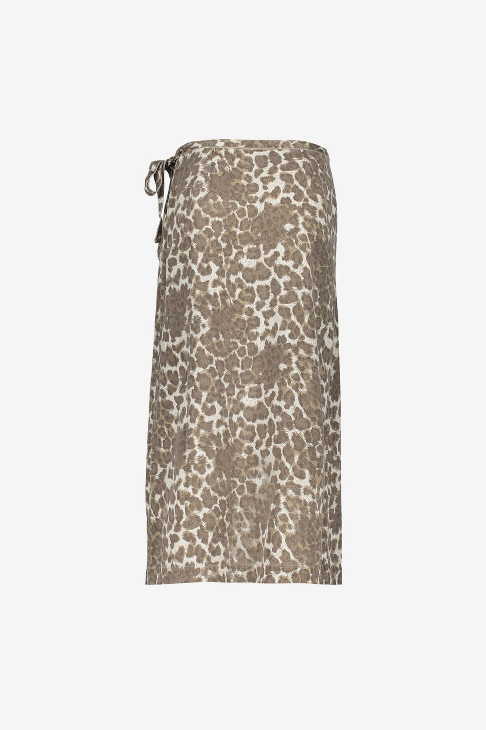 Geisha Fashion dames luipaardrok met strikdetail