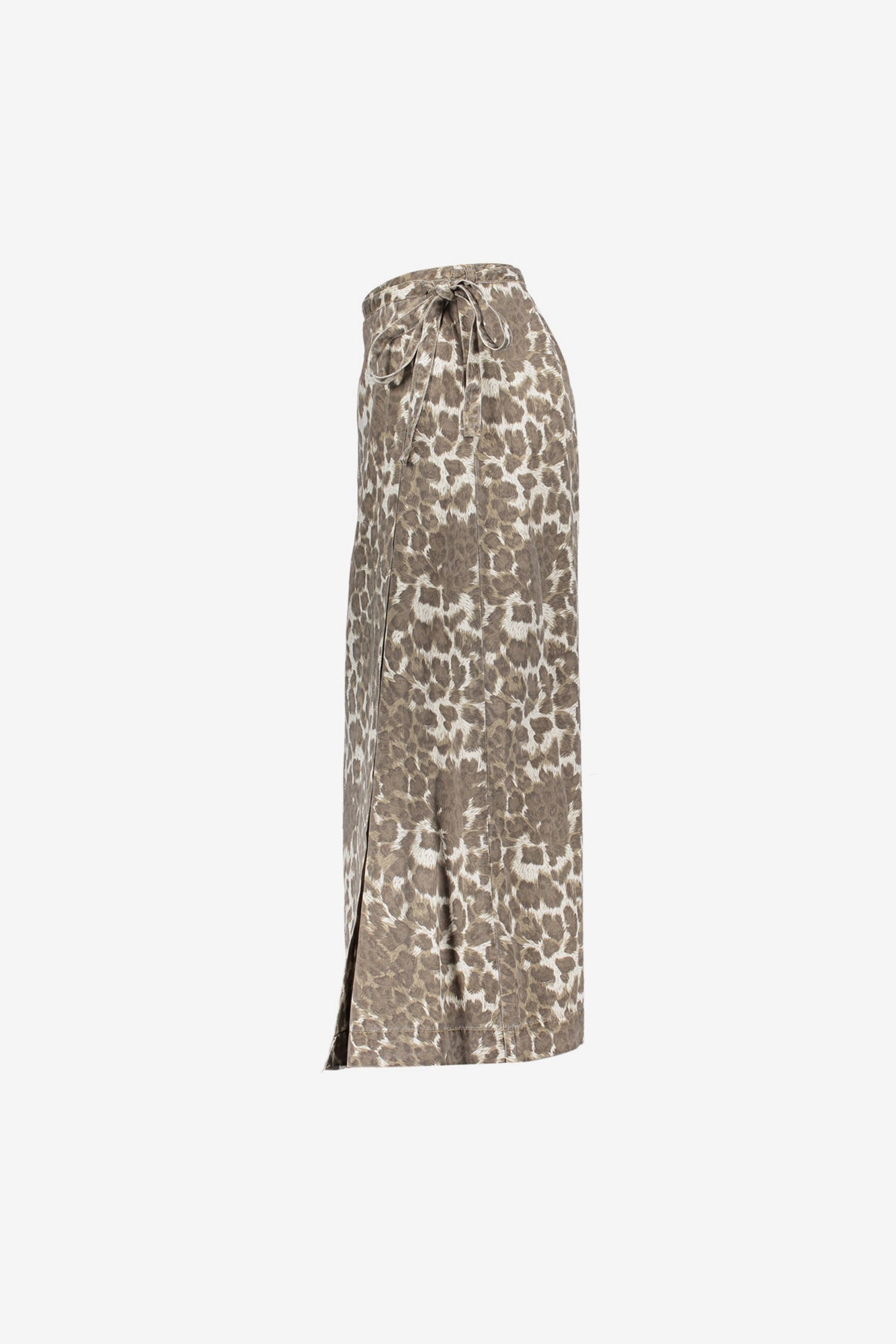 Geisha Fashion dames luipaardrok met strikdetail