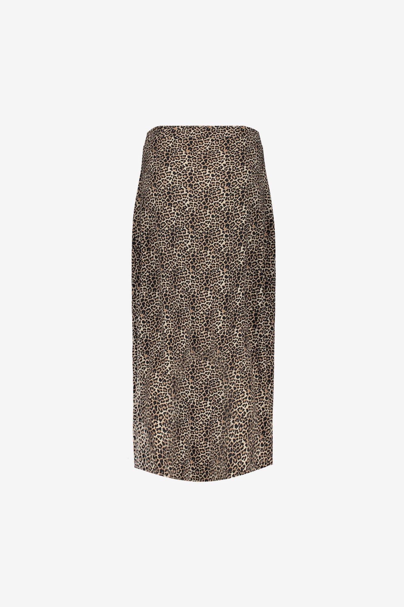 Geisha dames leopard rok met knoopjes