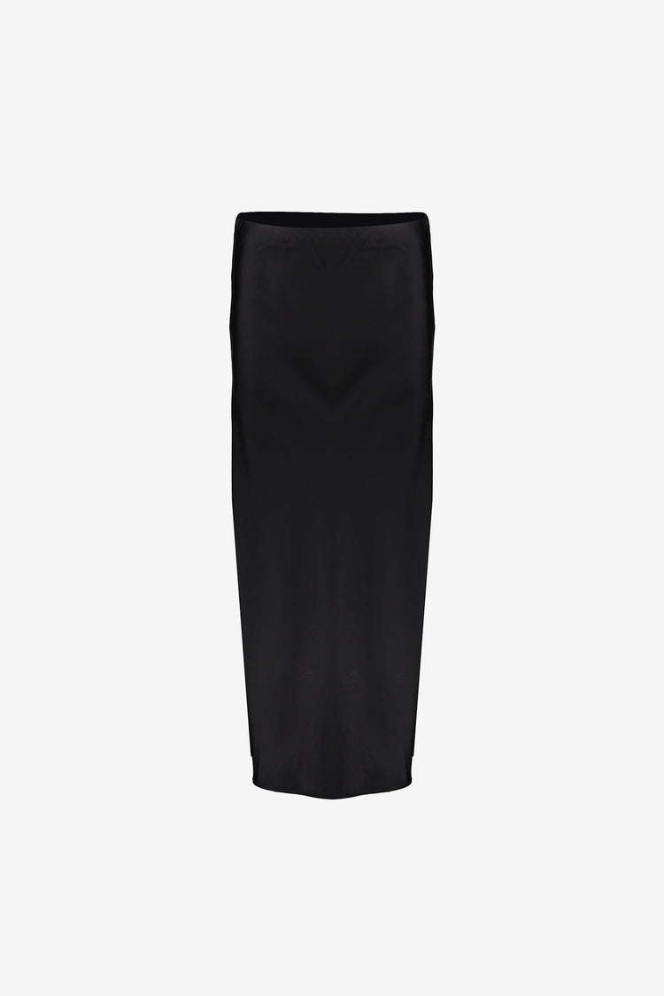 Geisha dames maxi satin rok