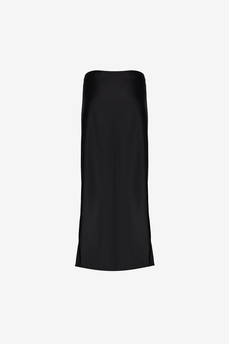Geisha dames maxi satin rok
