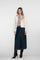 Geisha dames denim overslag rok