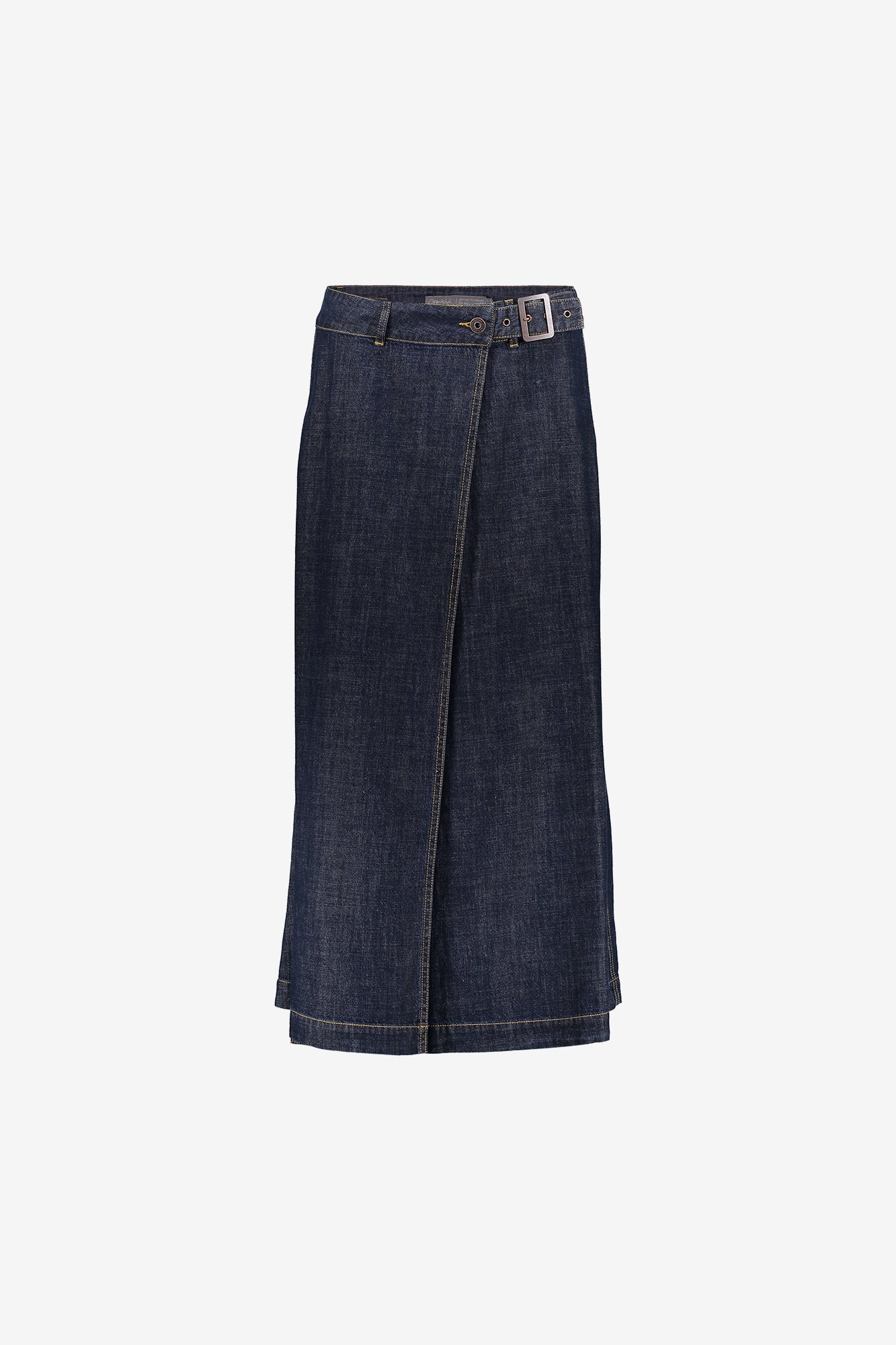 Geisha dames denim overslag rok