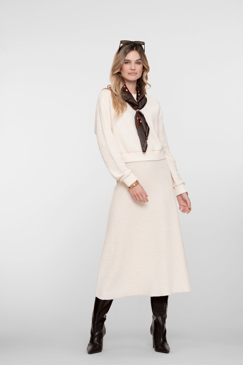 Geisha dames comfortabele slubyarn rok