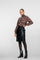 Geisha dames PU skirt met leather look