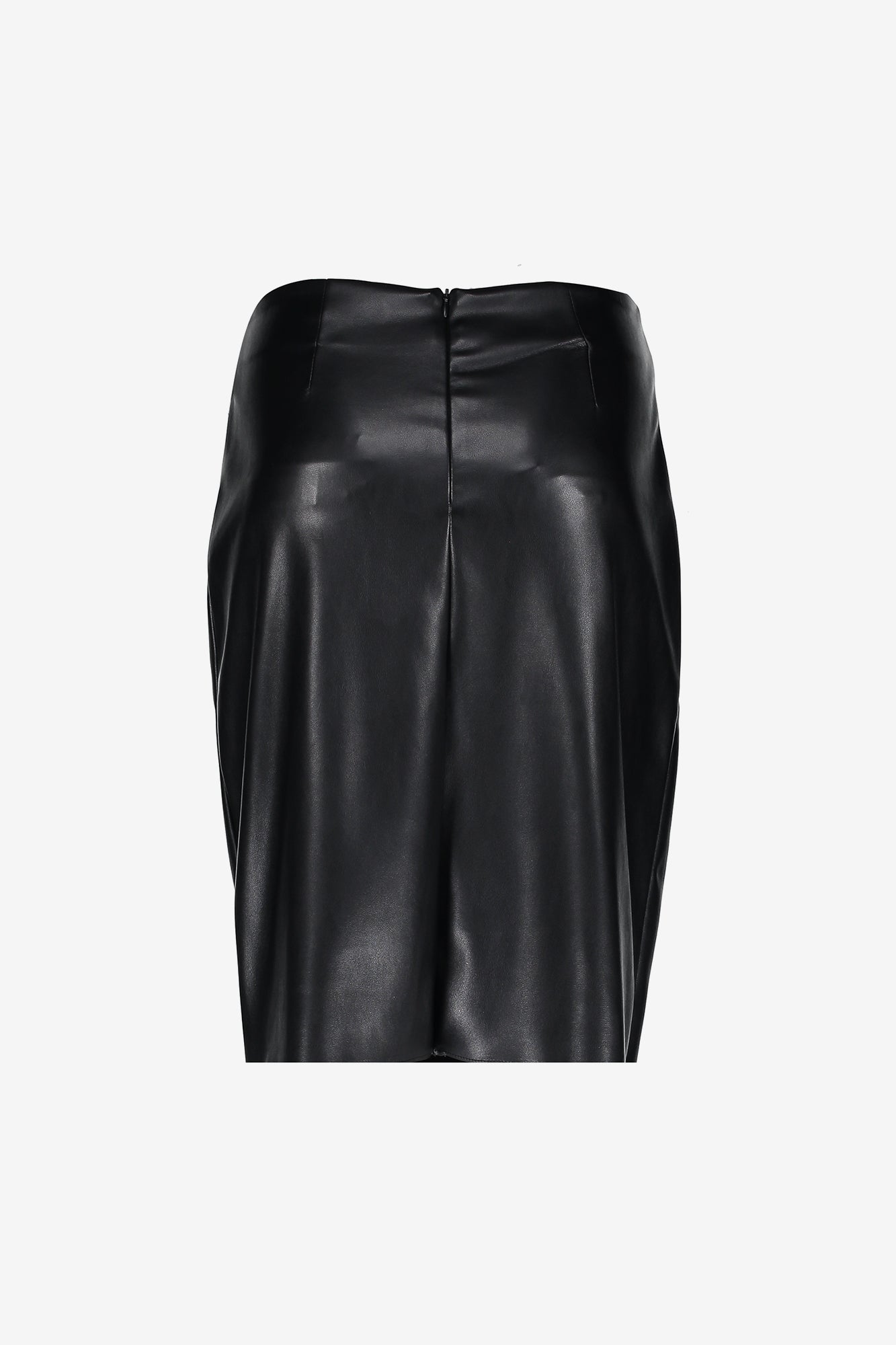 Geisha dames PU skirt met leather look