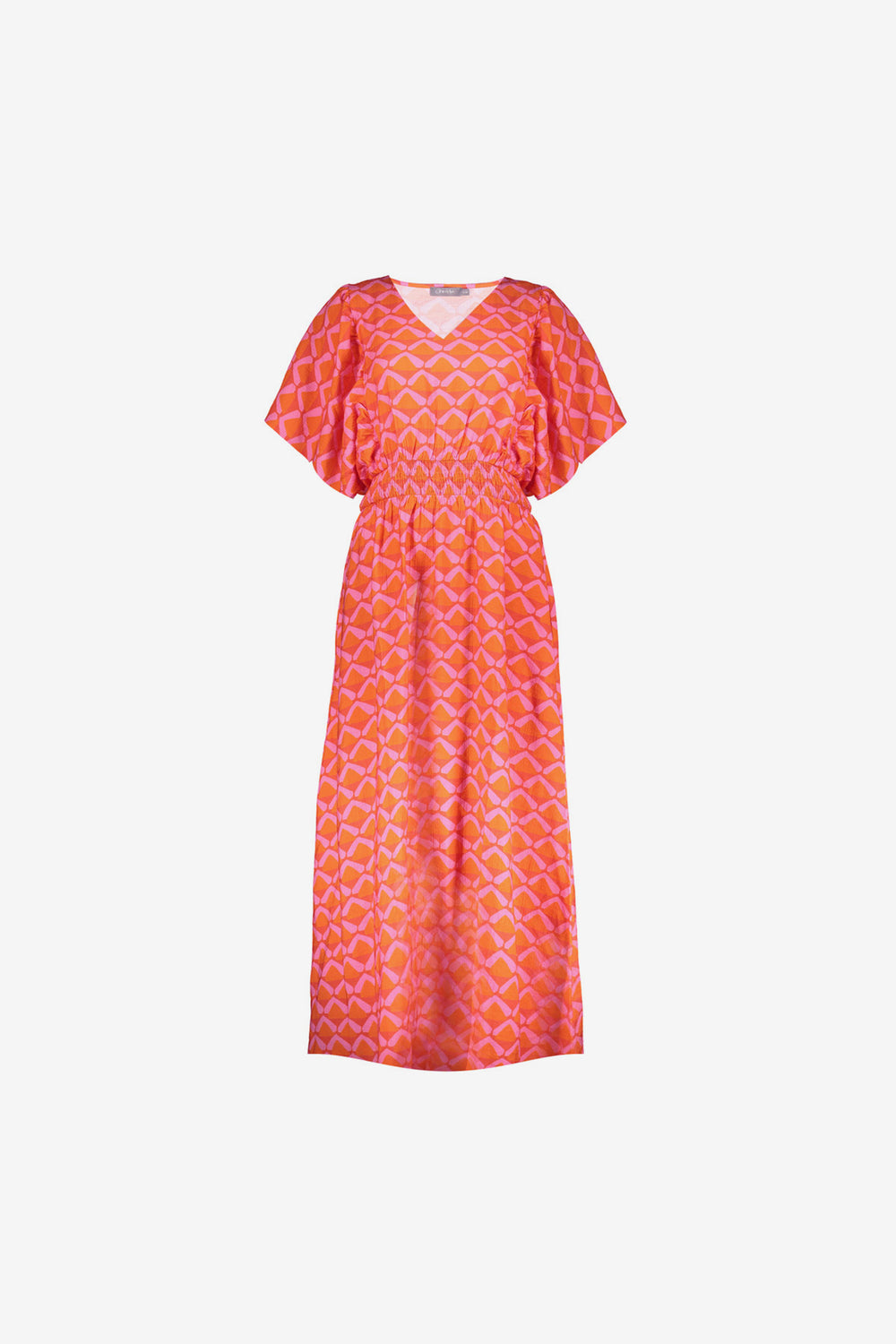 Geisha Fashion damesjurk met koraalprint