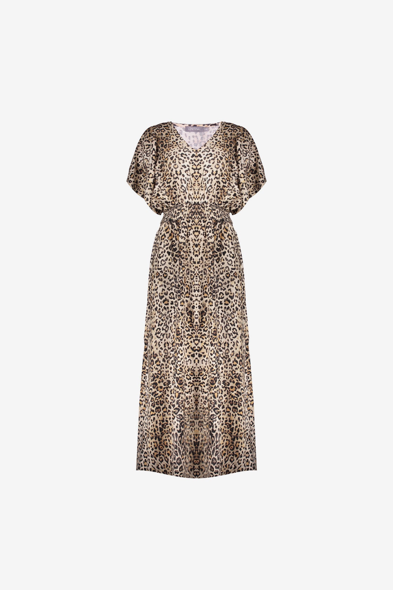 Geisha Fashion damesjurk met panterprint