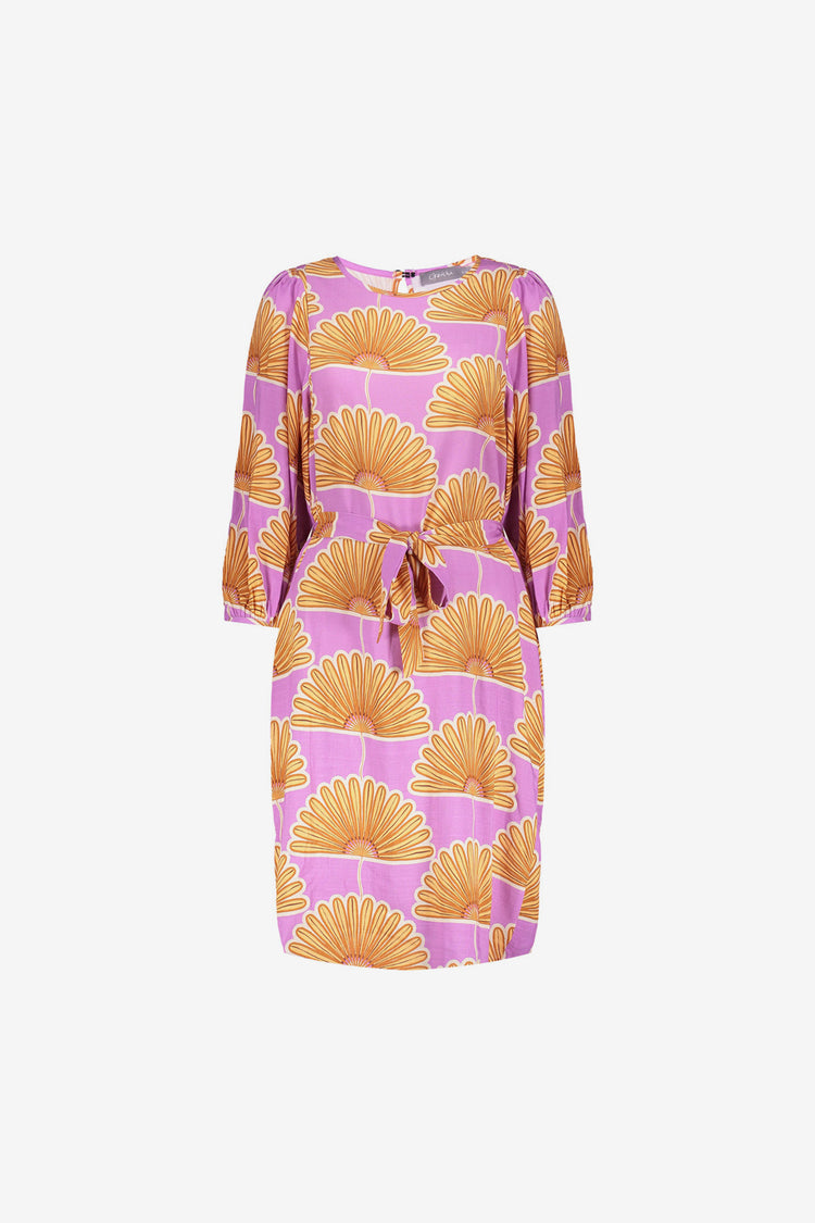 Geisha Fashion damesjurk met mandalabloemen