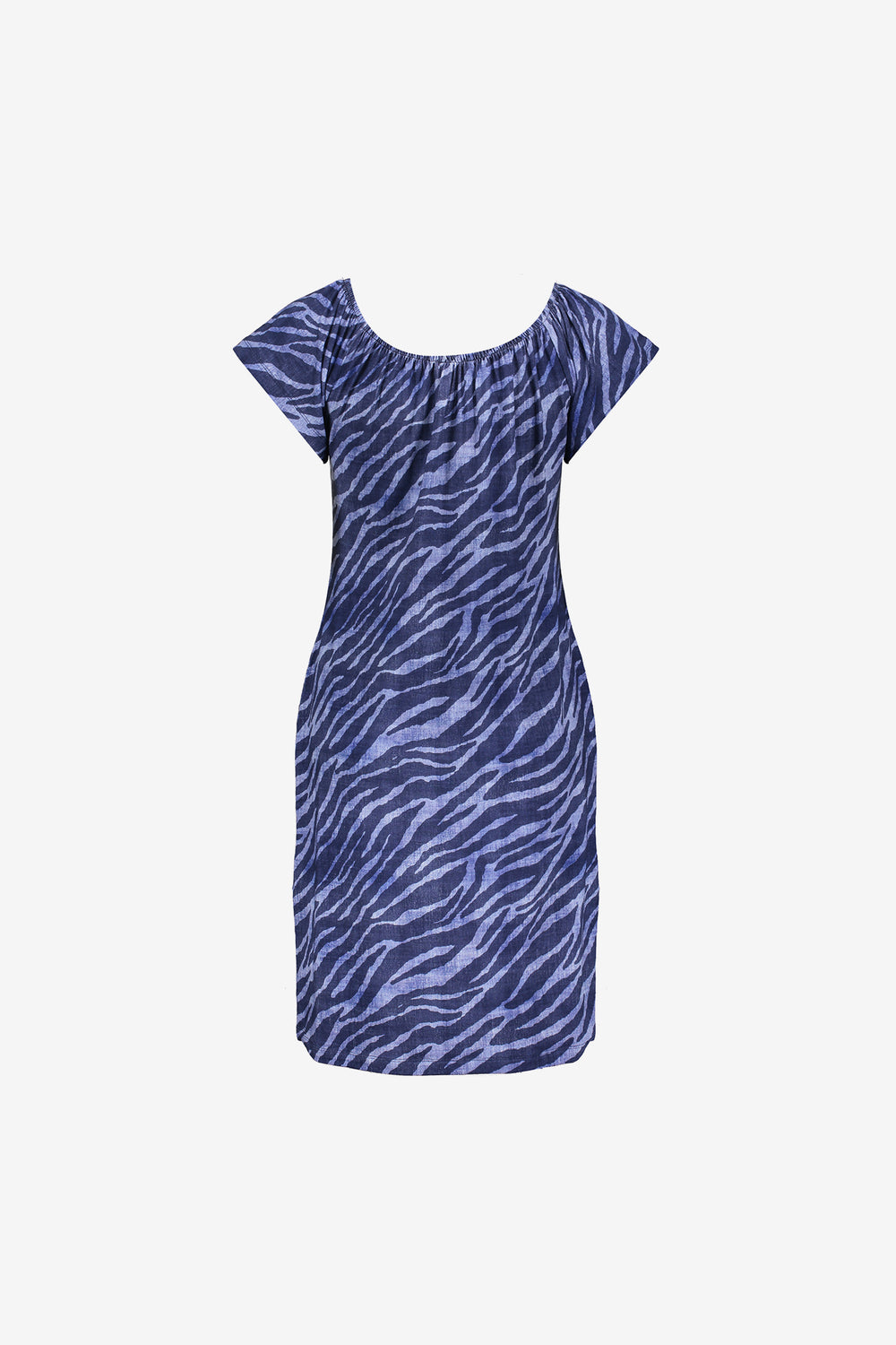 Geisha Fashion dames midi-jurk met elastische hals