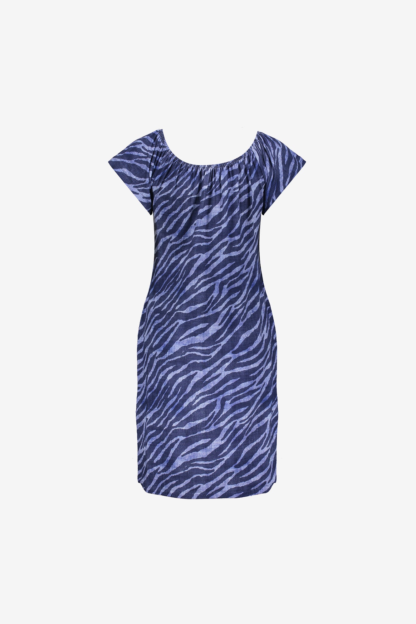 Geisha Fashion dames midi-jurk met elastische hals