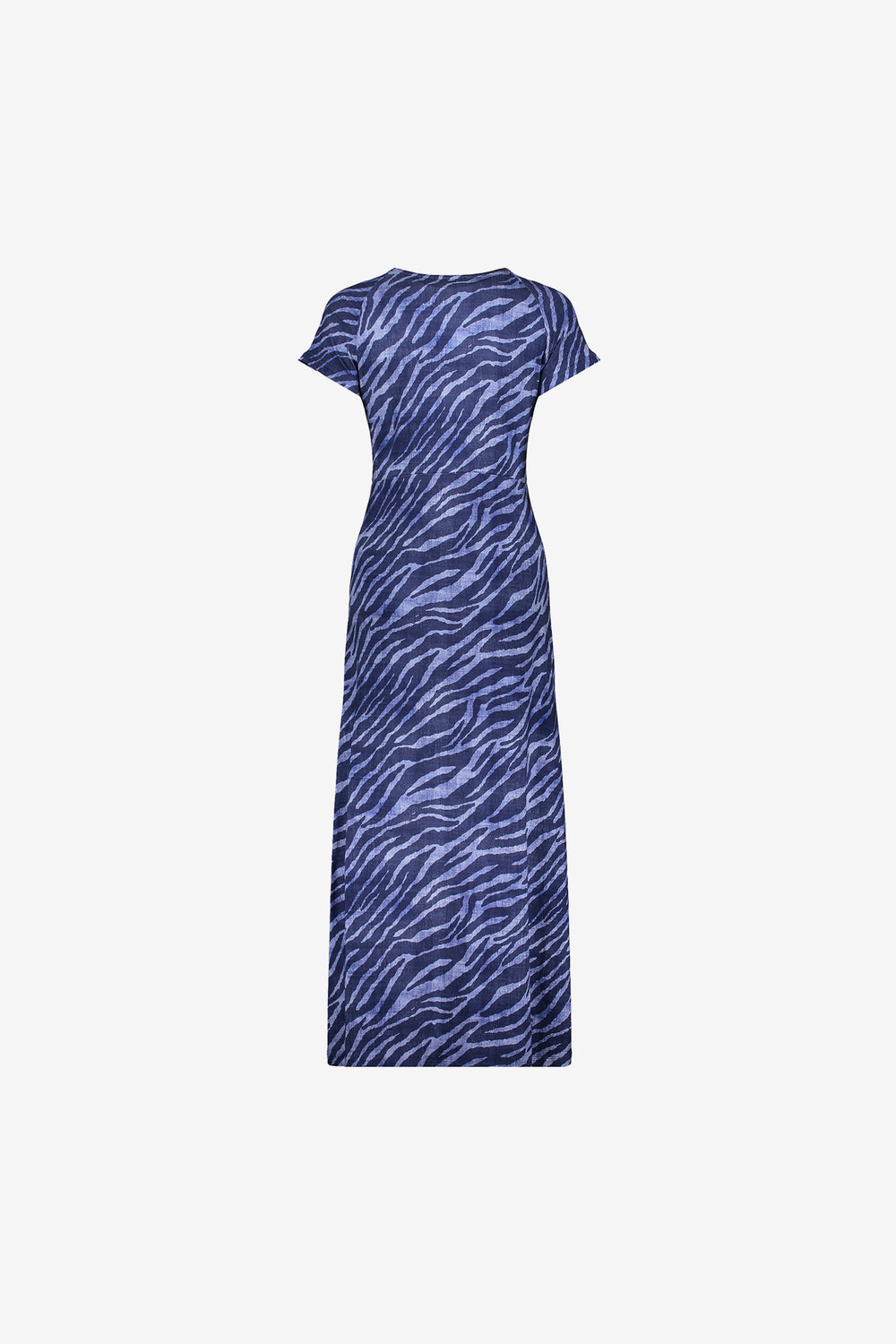 Geisha Fashion dames maxi-jurk met V-hals en print