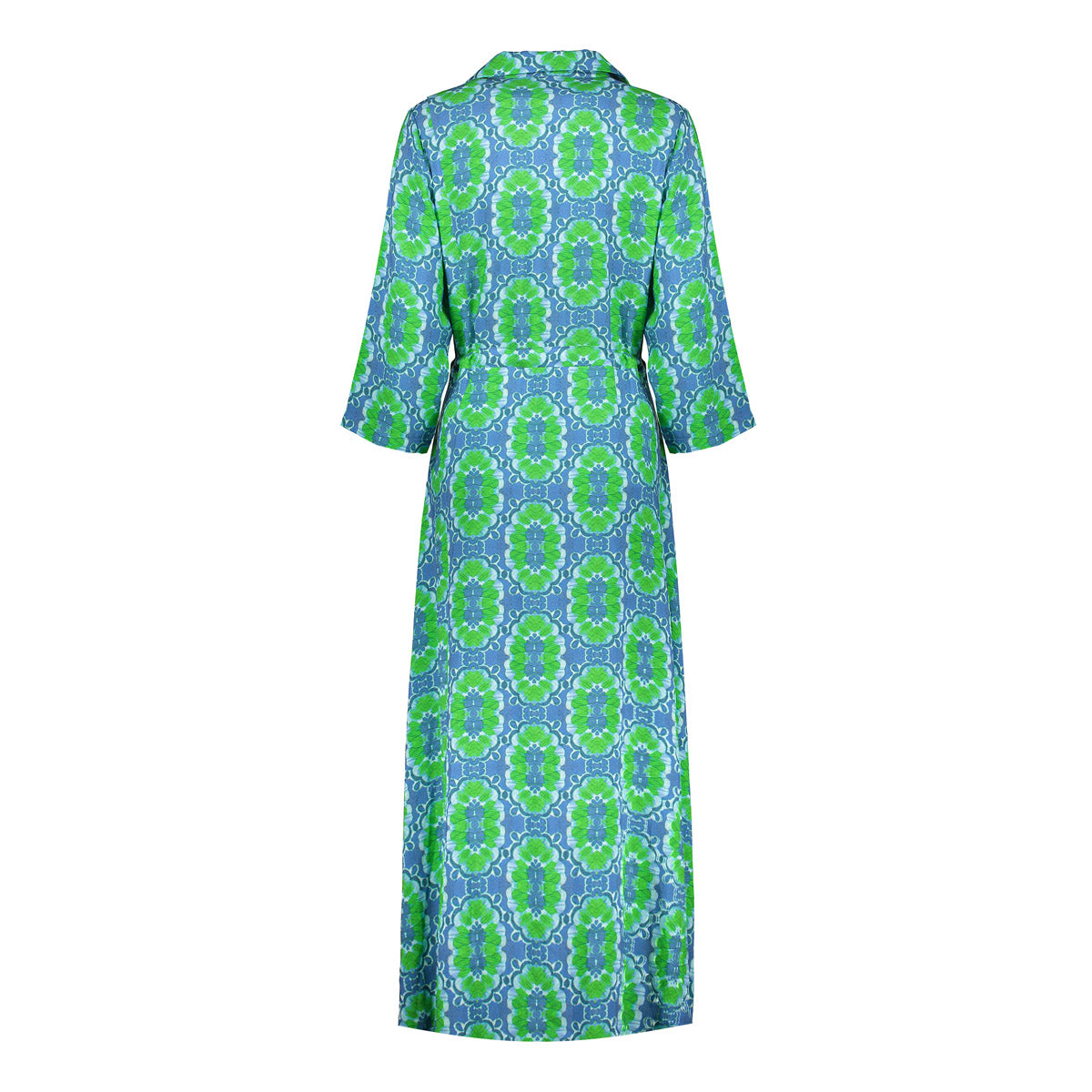 Geisha Fashion dames maxi-jurk met elegante print