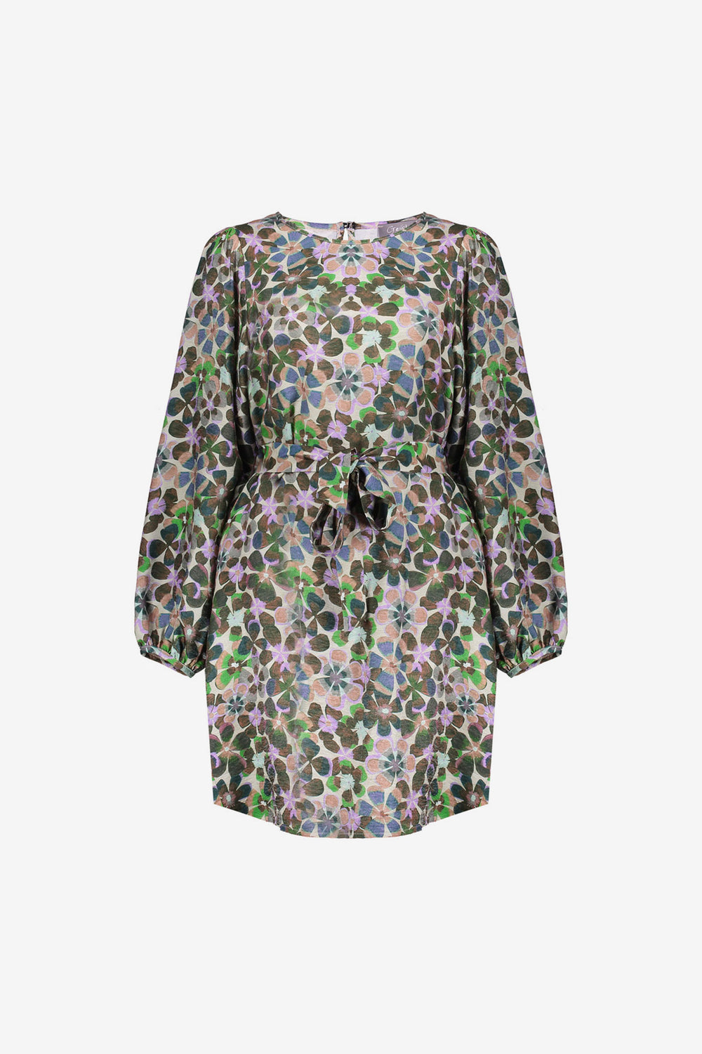 Geisha dames jurk met bloemenprint
