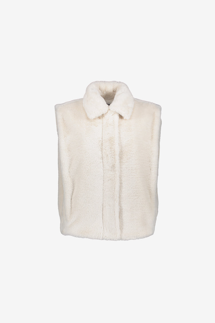 Geisha dames faux fur bodywarmer