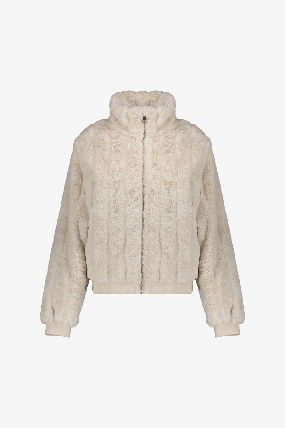 Geisha dames short faux fur jas