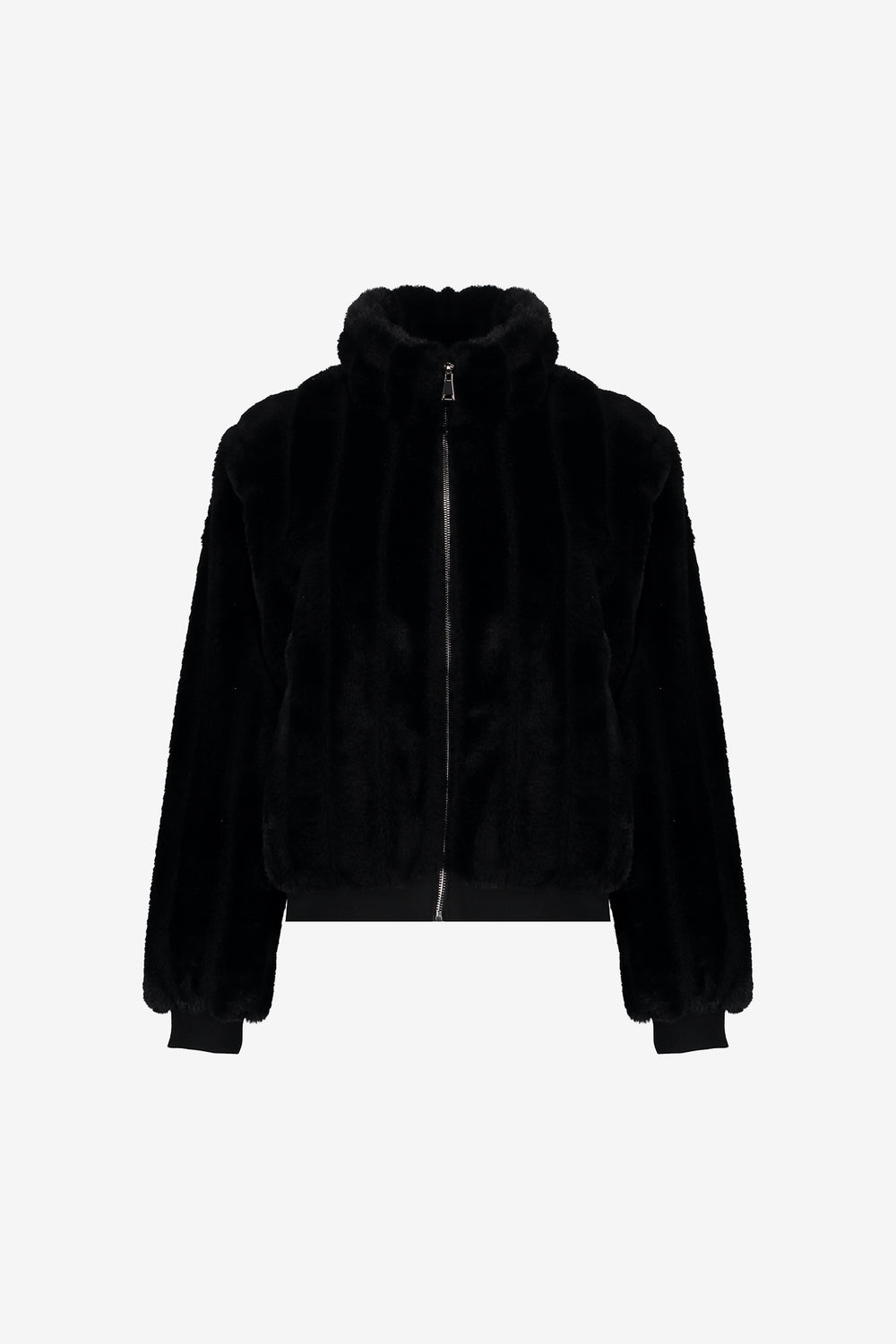 Geisha dames short faux fur jas