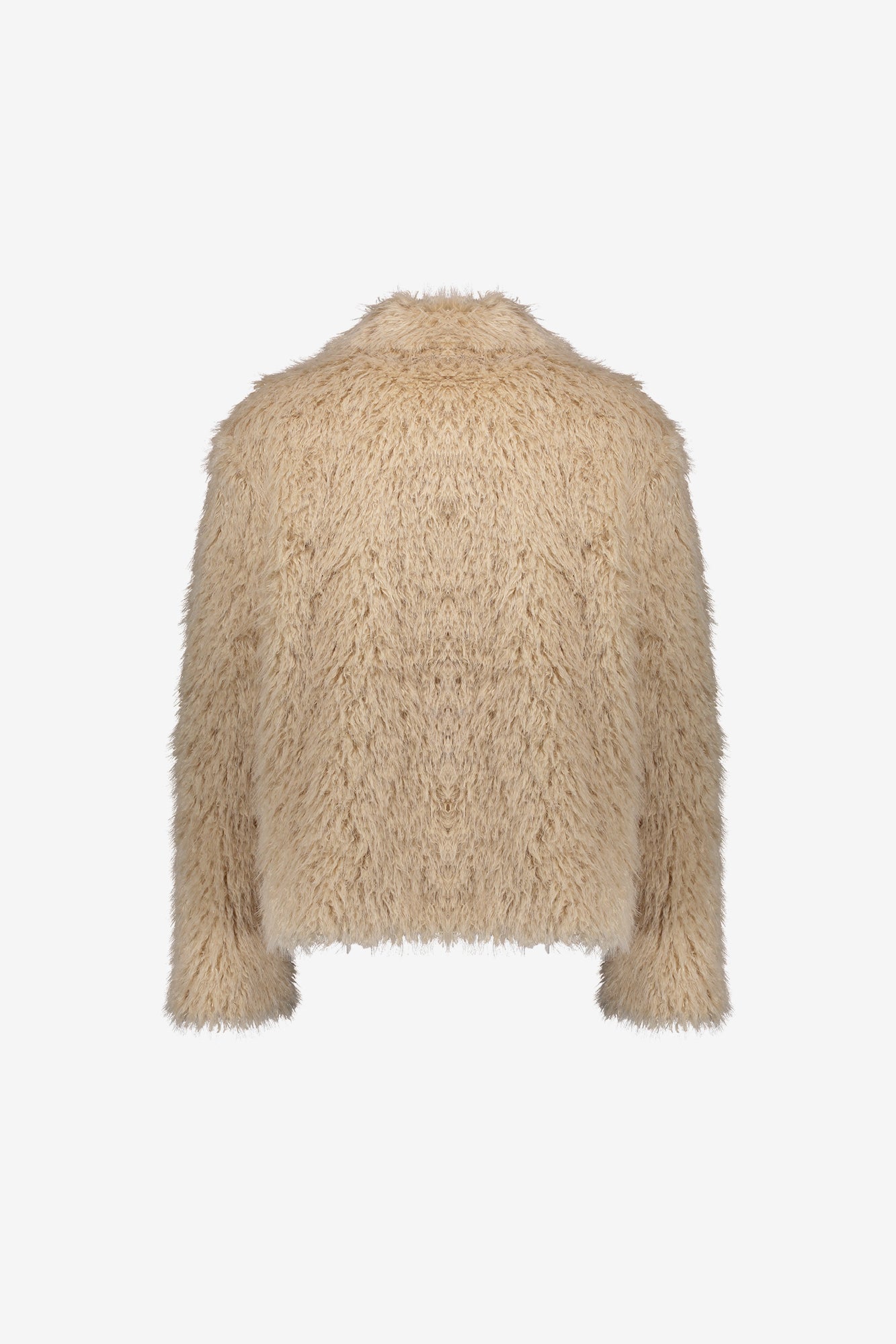 Geisha dames kort furry jacket