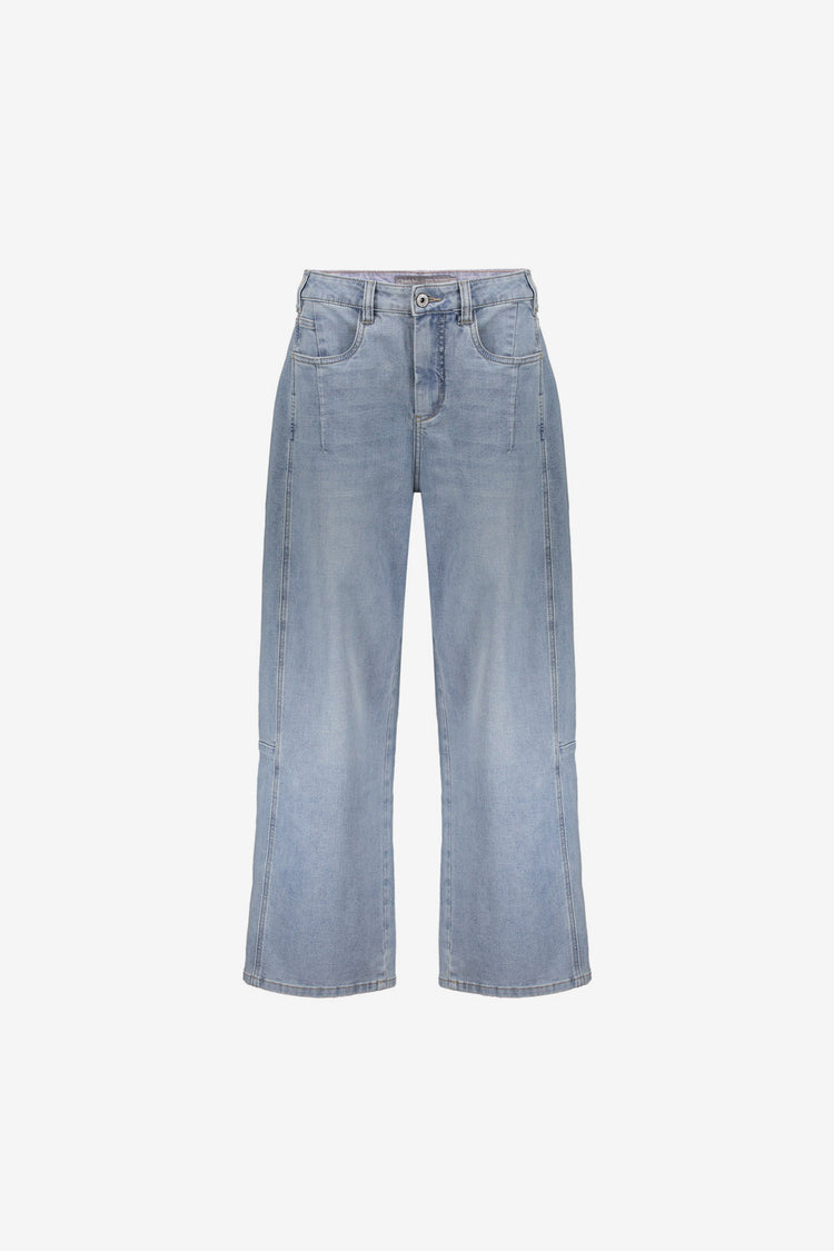Geisha wide leg jeans met hoge taille
