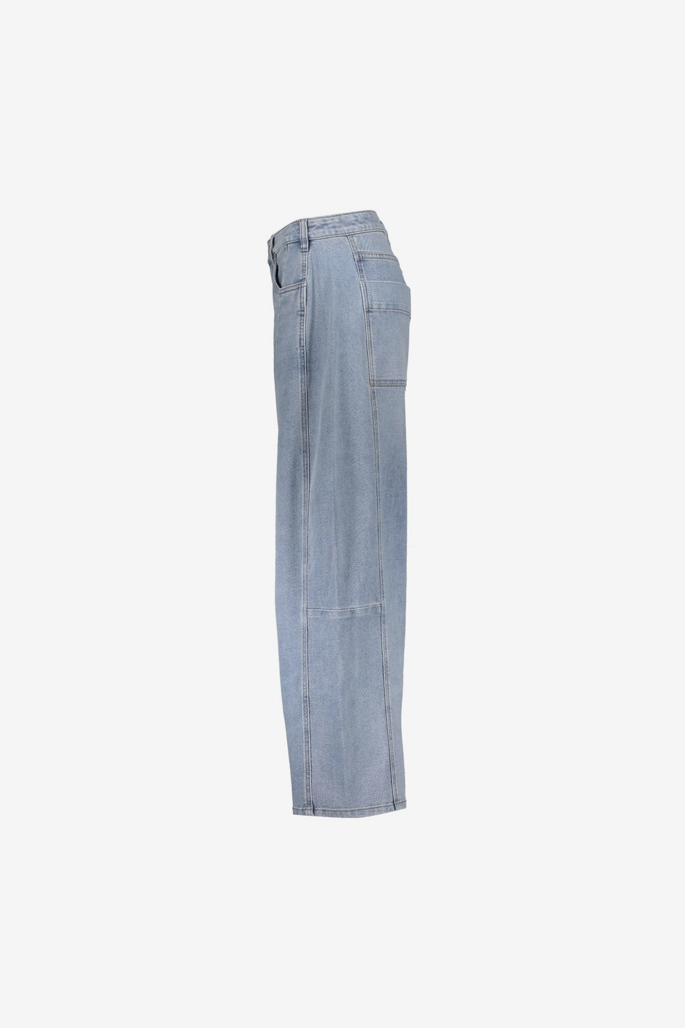 Geisha wide leg jeans met hoge taille