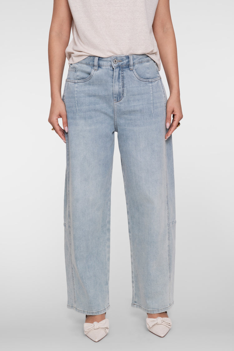 Geisha wide leg jeans met hoge taille
