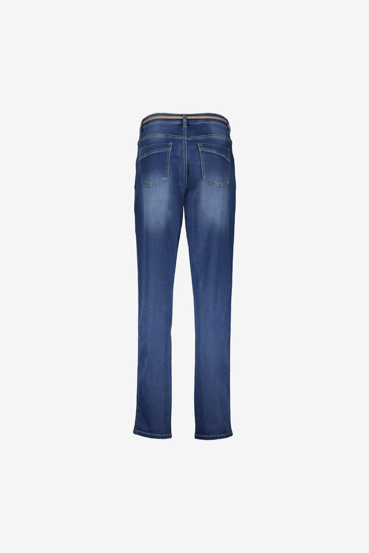 Geisha tapered jeans met patchpockets