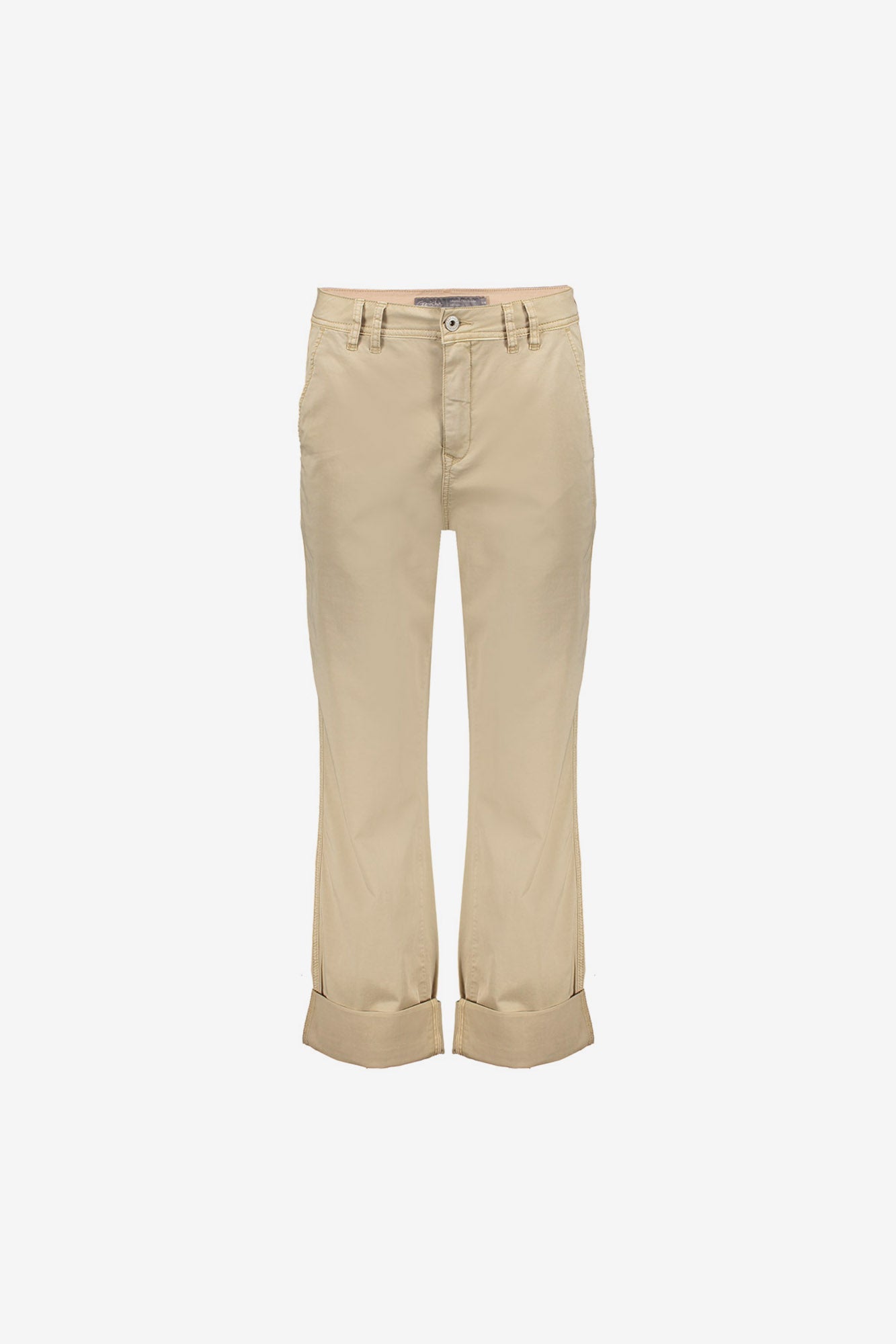 Geisha pantalon met omslag