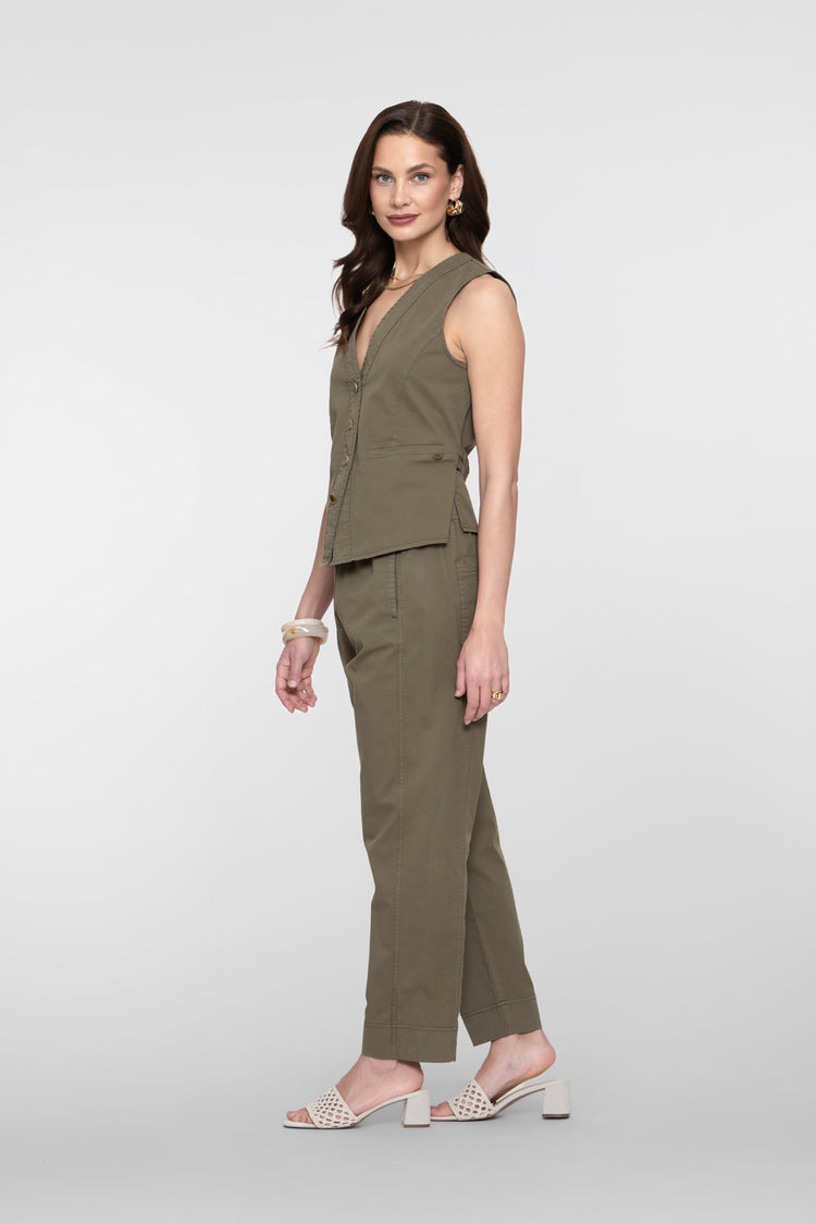 Geisha broek in army