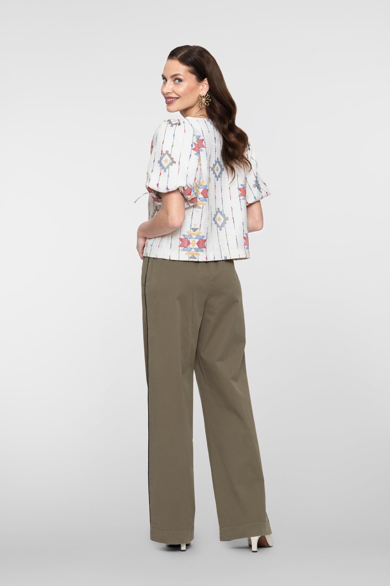 Geisha broek met casual look