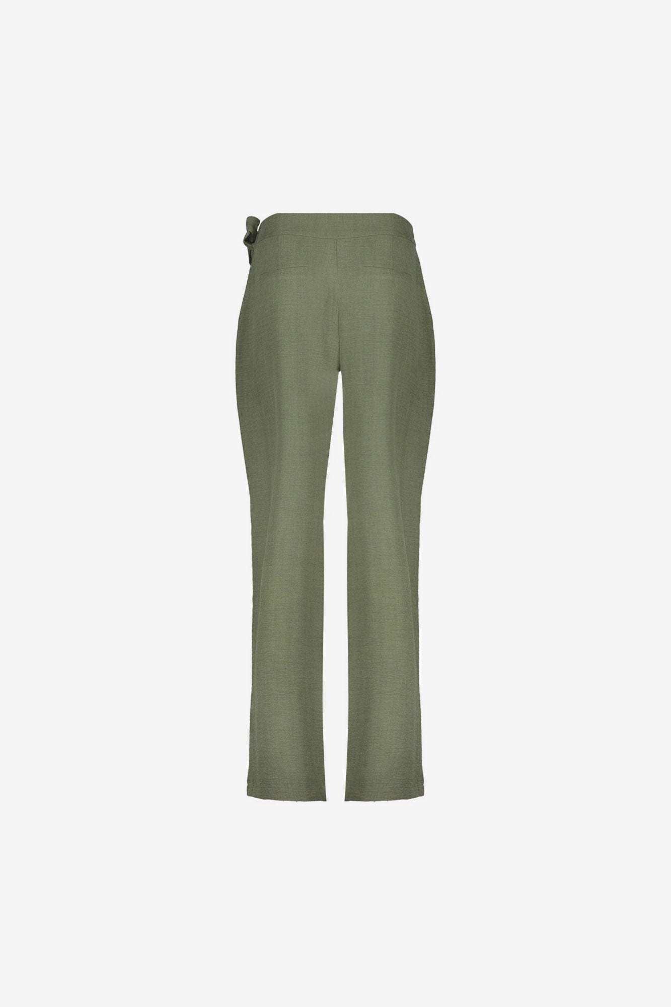 Geisha pantalon met linnenlook