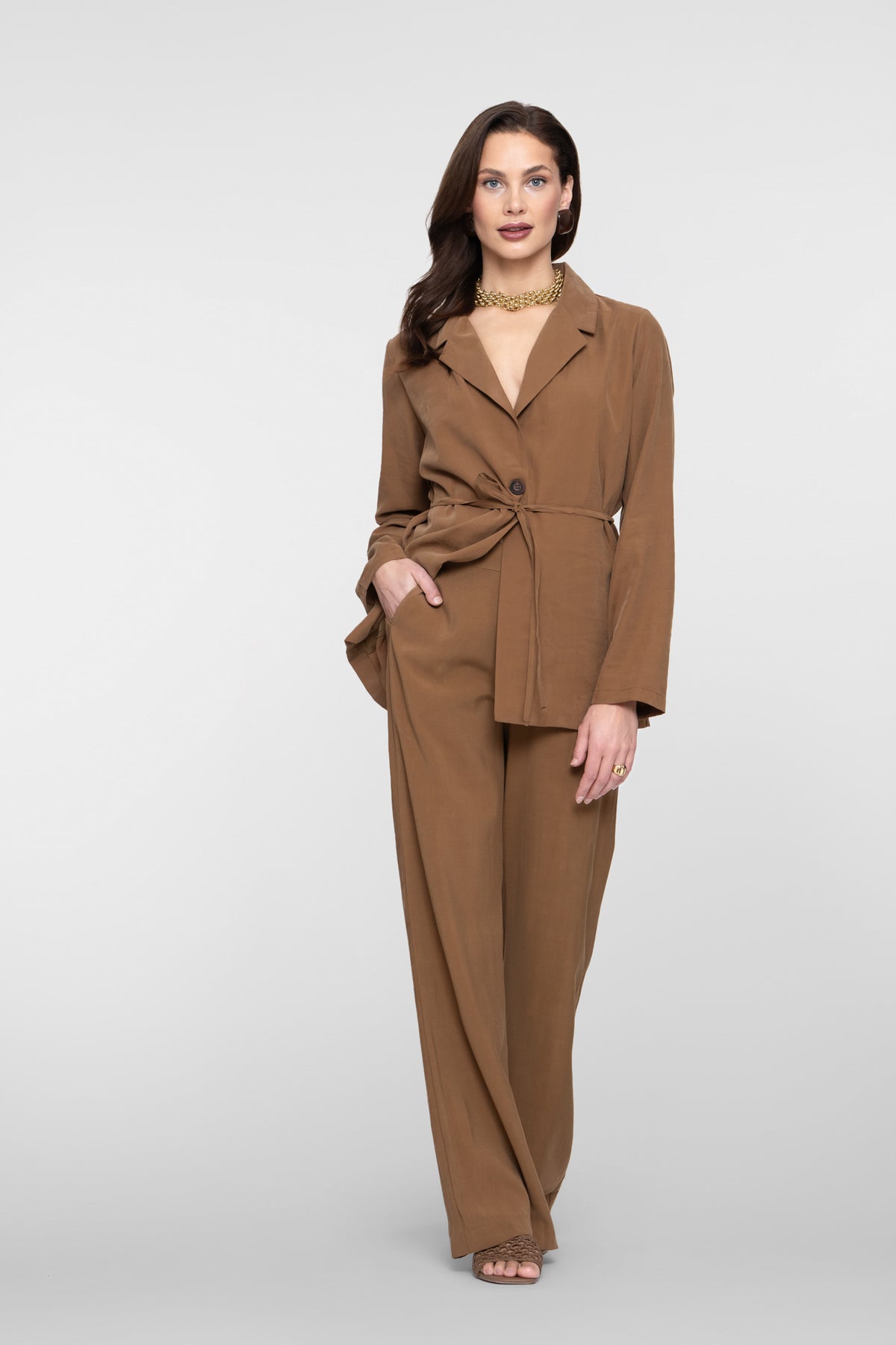 Geisha pantalon met straight leg – Shop de look