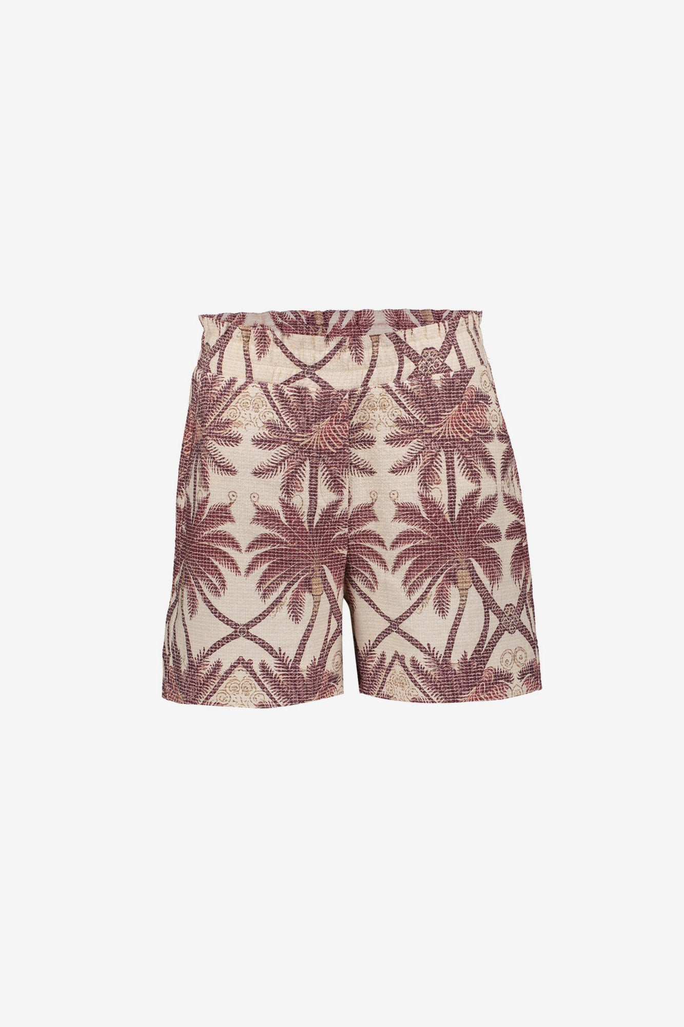 Geisha paperbag short met palms