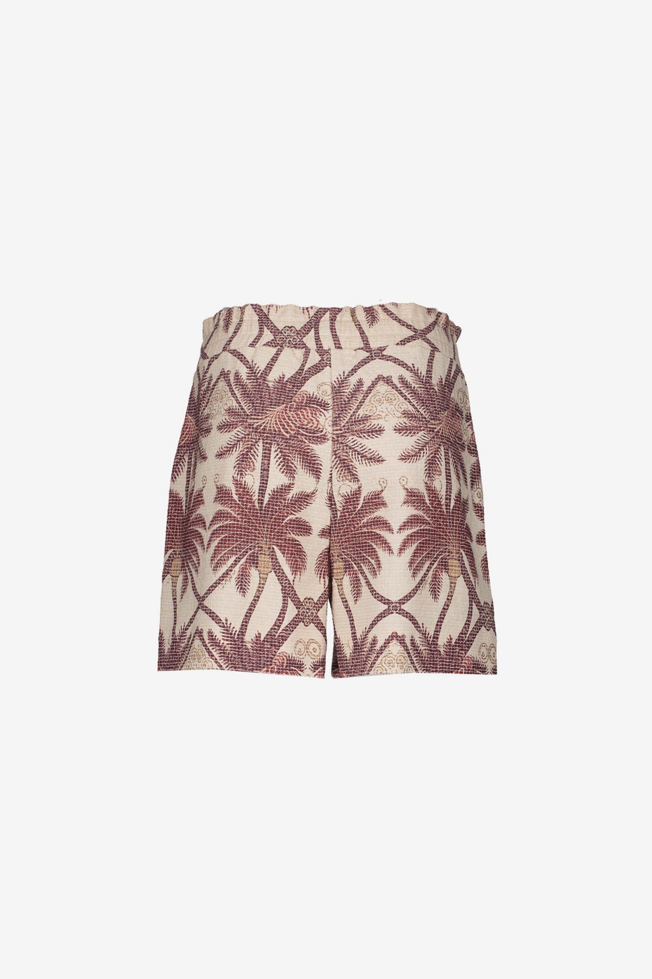 Geisha paperbag short met palms