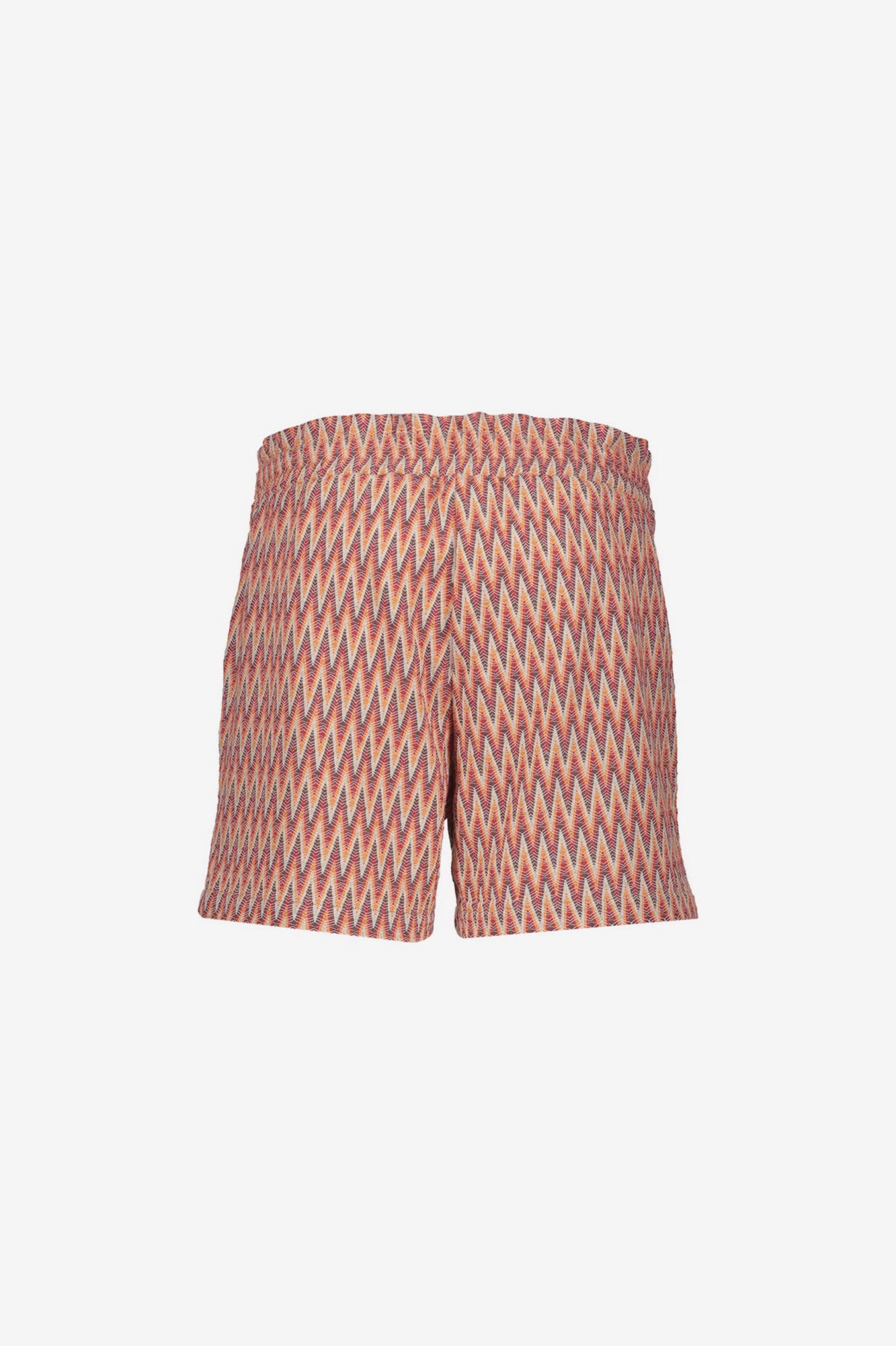 Geisha short met aztec print
