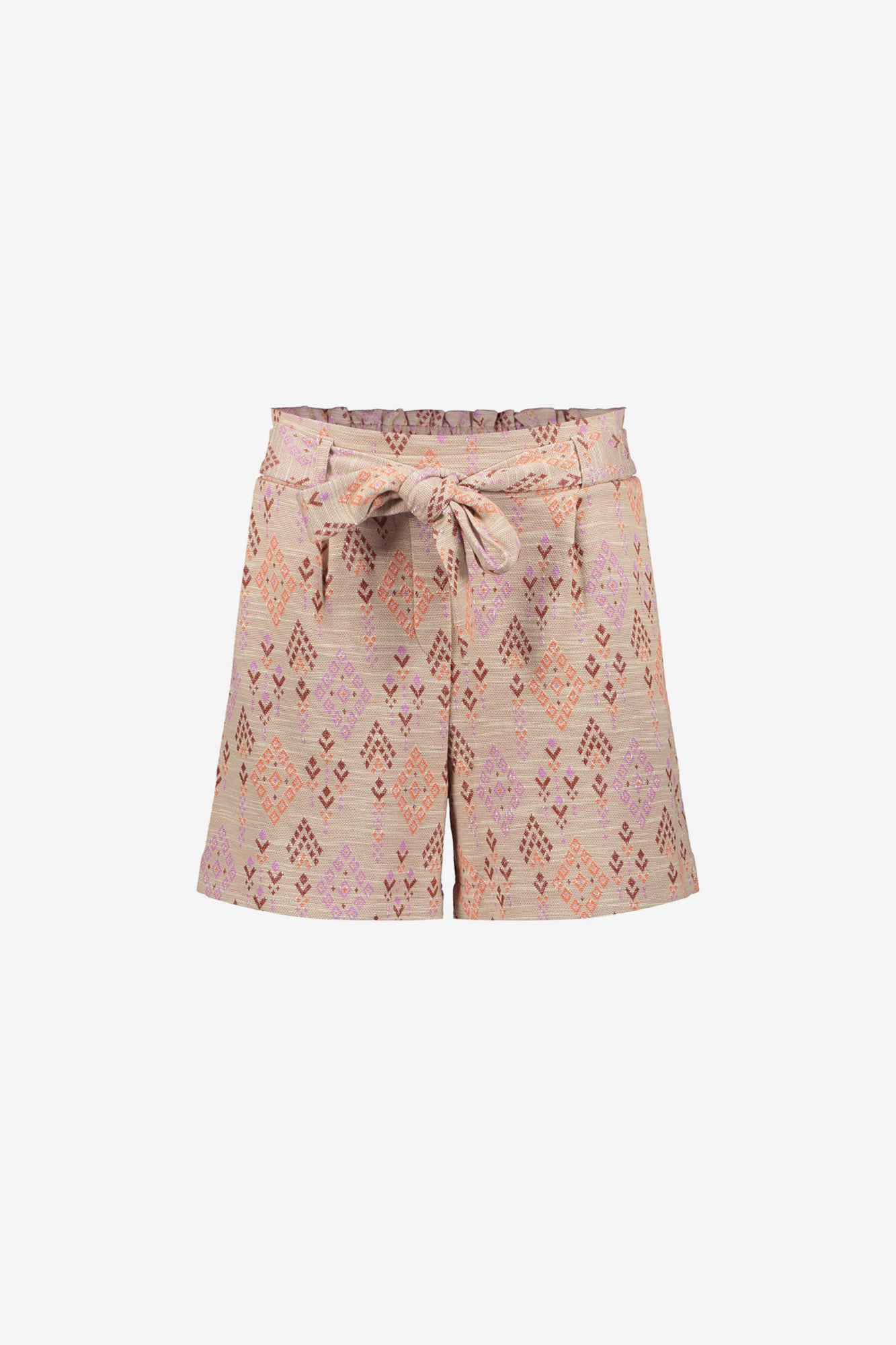 Geisha short met aztecprint